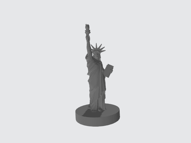 Statue Of Liberty.obj 3d model