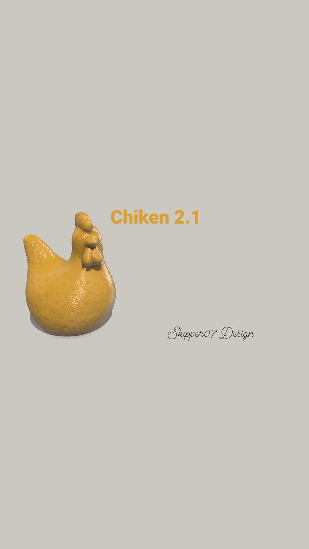 Chiken 2.1.stl 3d model
