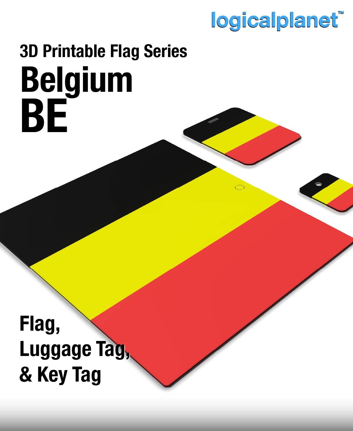 BE - Belgium 3d model