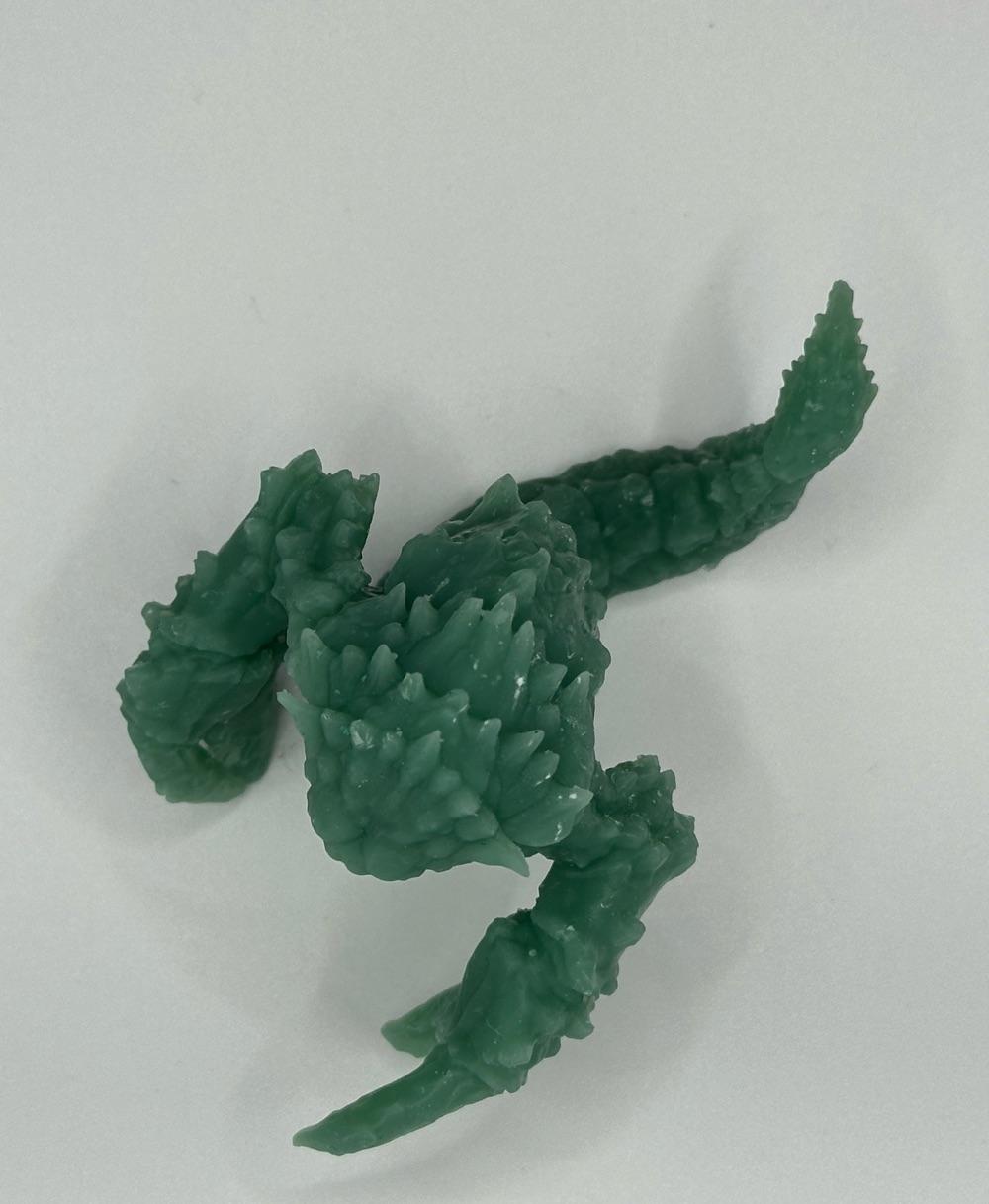 Astral Dreadnorght - Monsters of the Multiverse PRESUPPORTED - Illustrated and Stats - 32mm scale			 - Anycubic Photon Mono 6ks scaled down to 40% of original full size mix of translucent green and gray basic Anycubic resins - 3d model