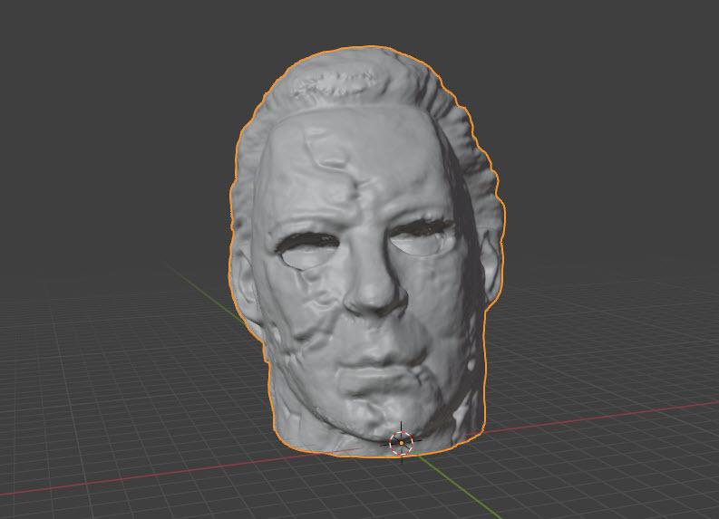 Micheal Myers Head.stl 3d model