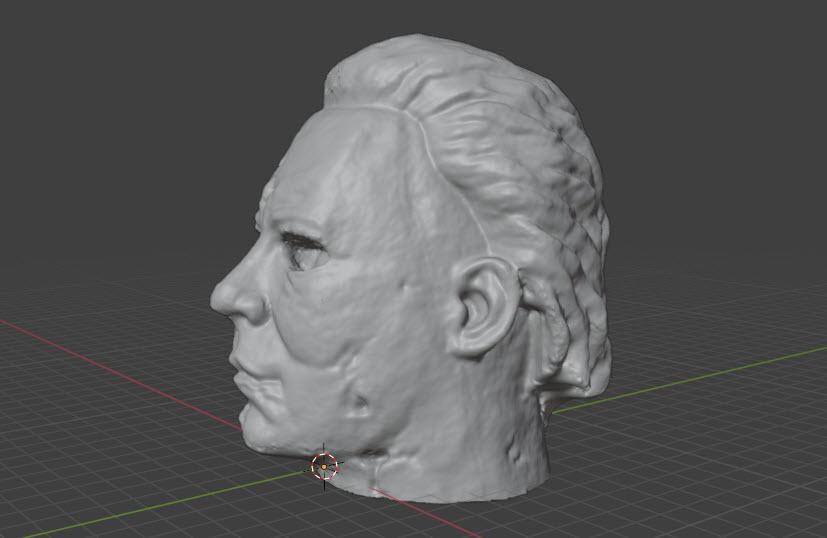 Micheal Myers Head.stl 3d model