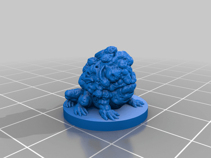 Mutated Frog 3d model