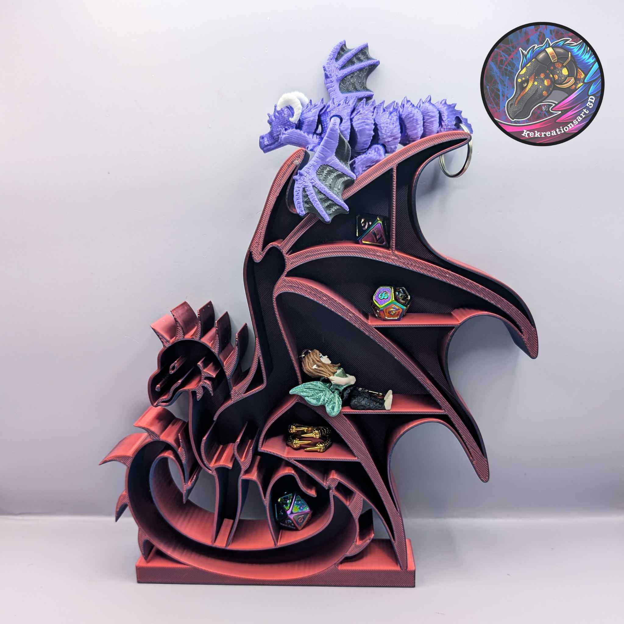 Dragon Mini Shelf Sitting 3d model