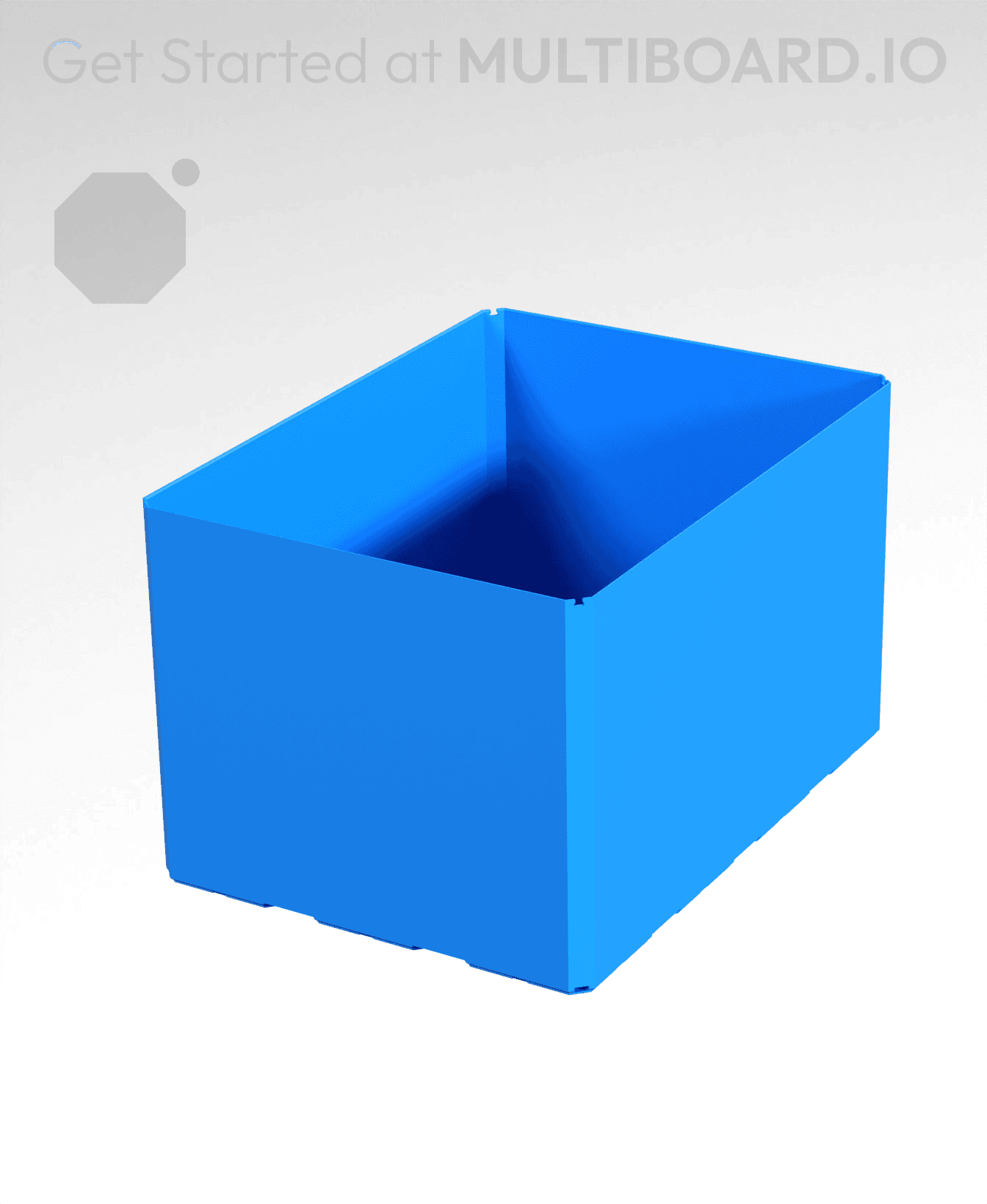 3x4x2.5 - Bin - Multibin Insert 3d model