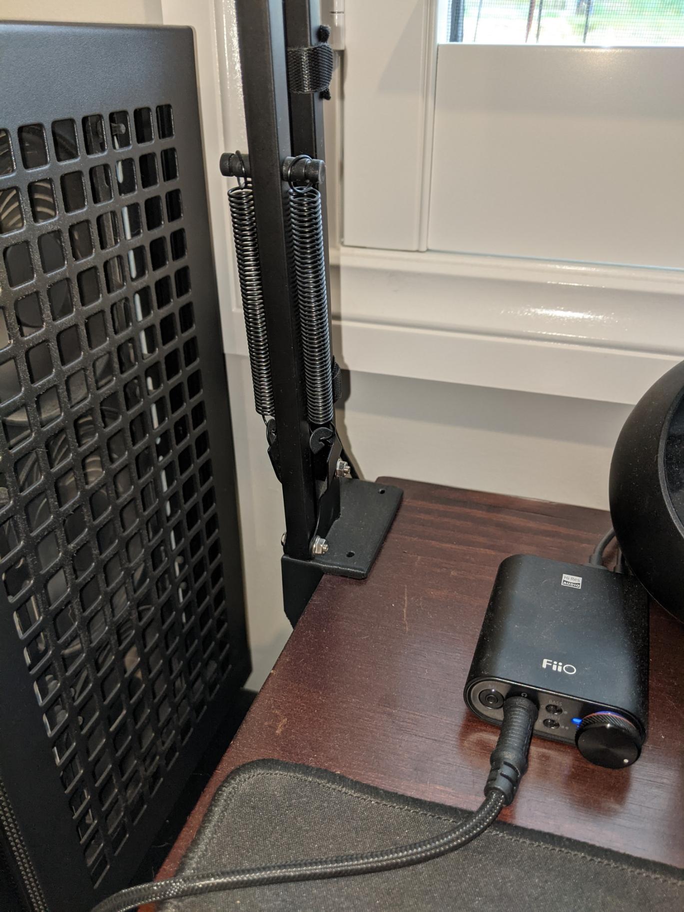 Microphone Arm Desk Mounts  3d model