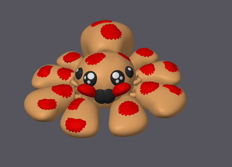 Pizza Spider *Personal Use* 3d model