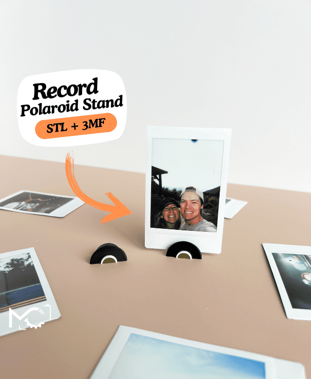 RecordPolaroidStand 3d model