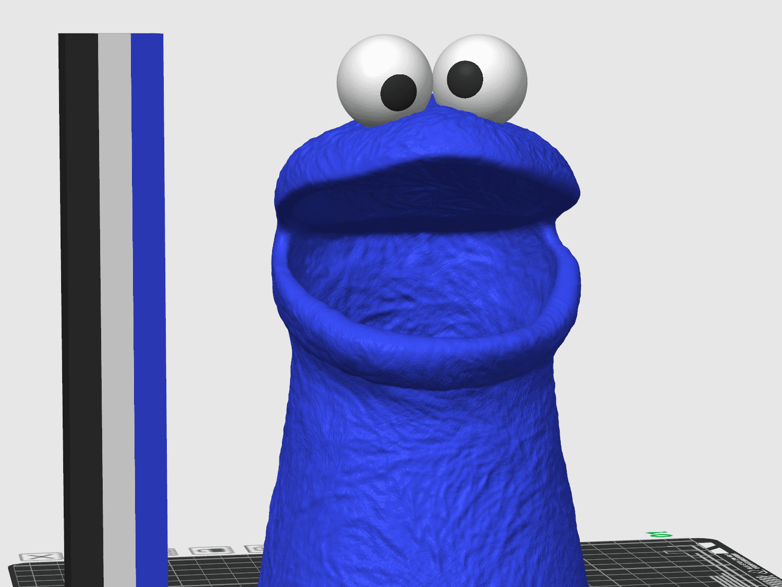 Cookie Monster Cookie Jar 3d model