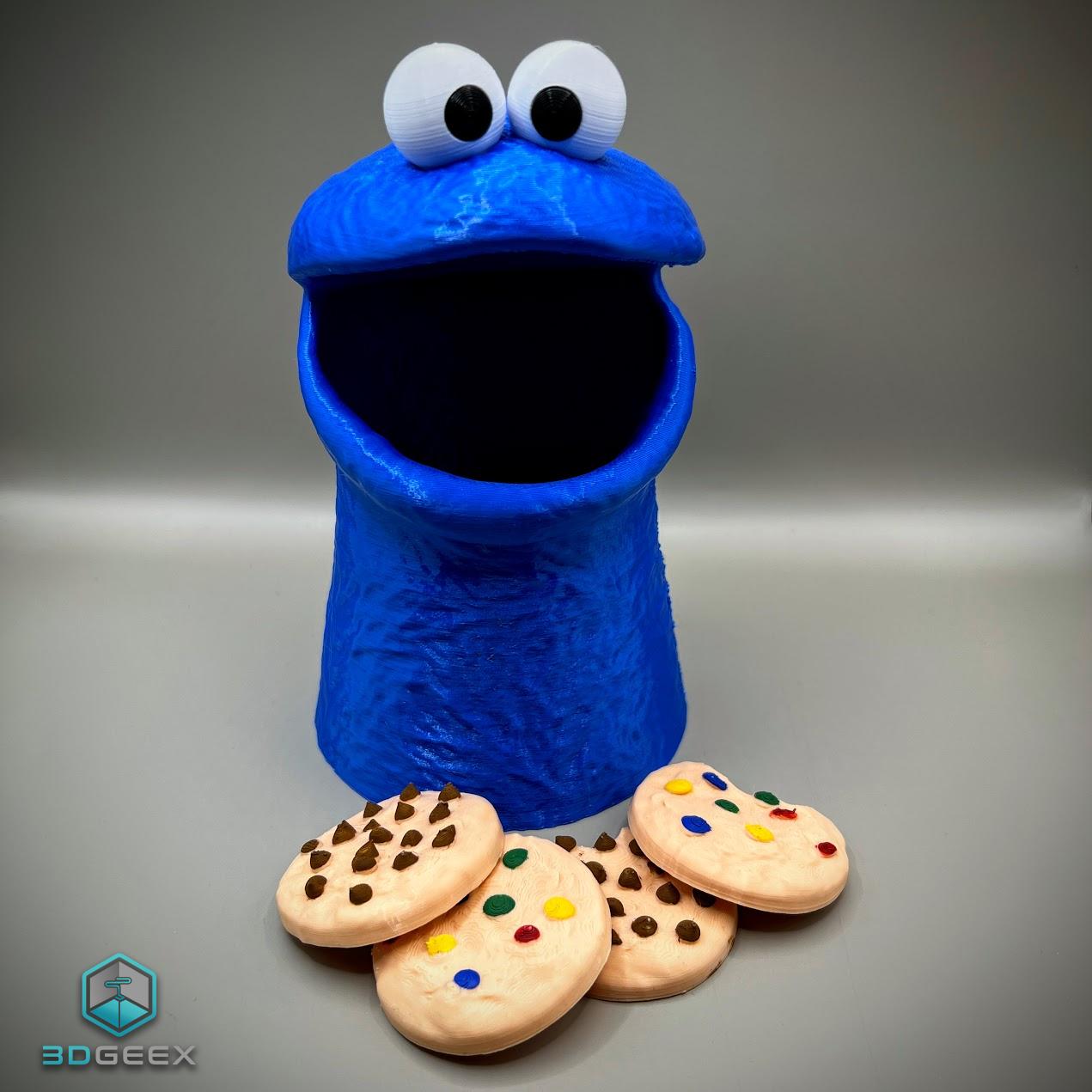 Cookie Monster Cookie Jar 3d model