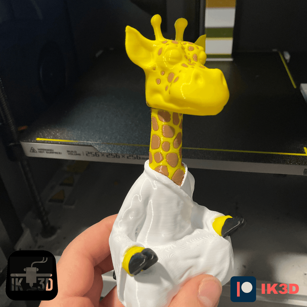 Zen Animals - Giraffe No Supports 3d model
