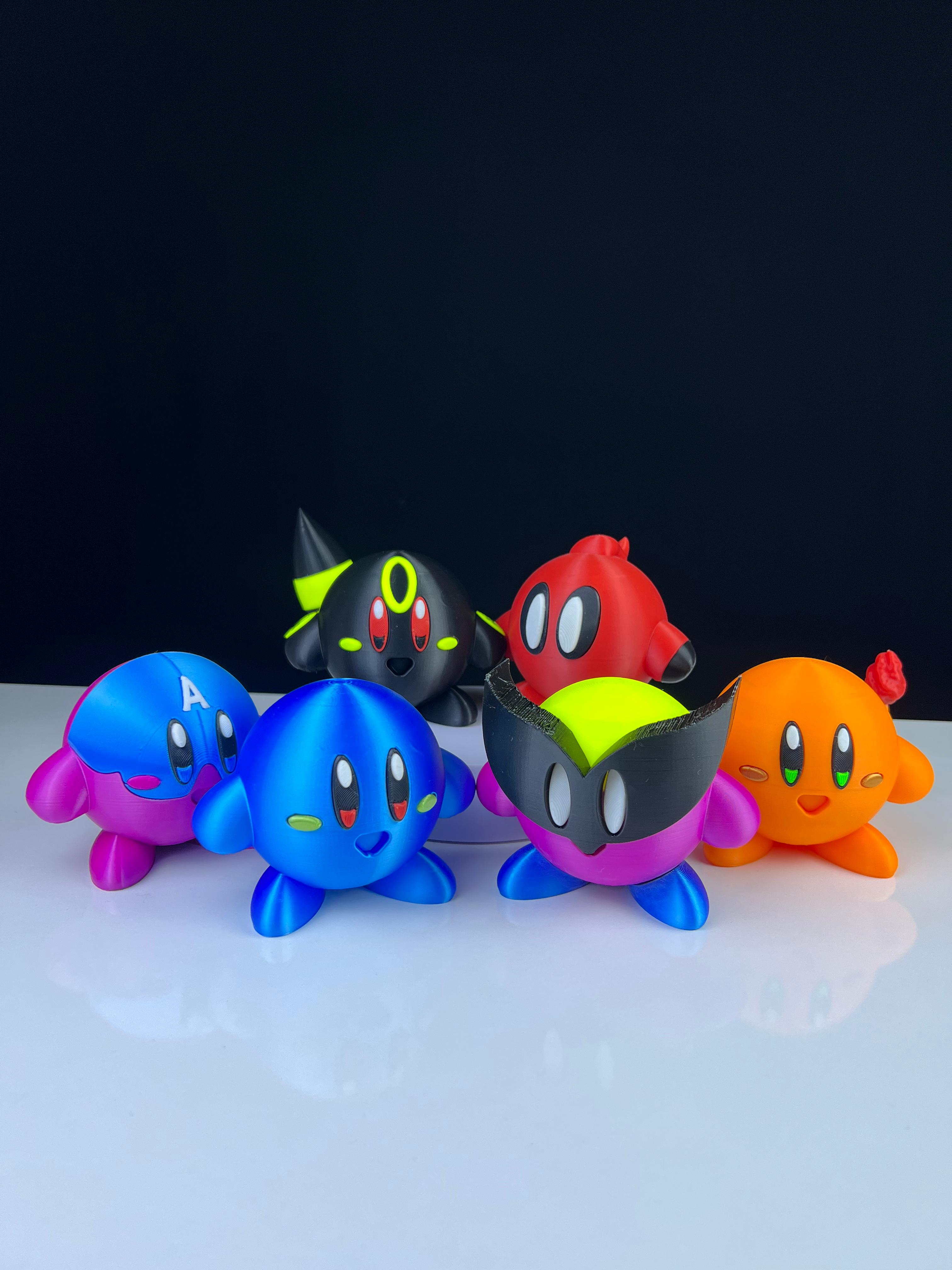 Umbreon Kirby - Multipart 3d model