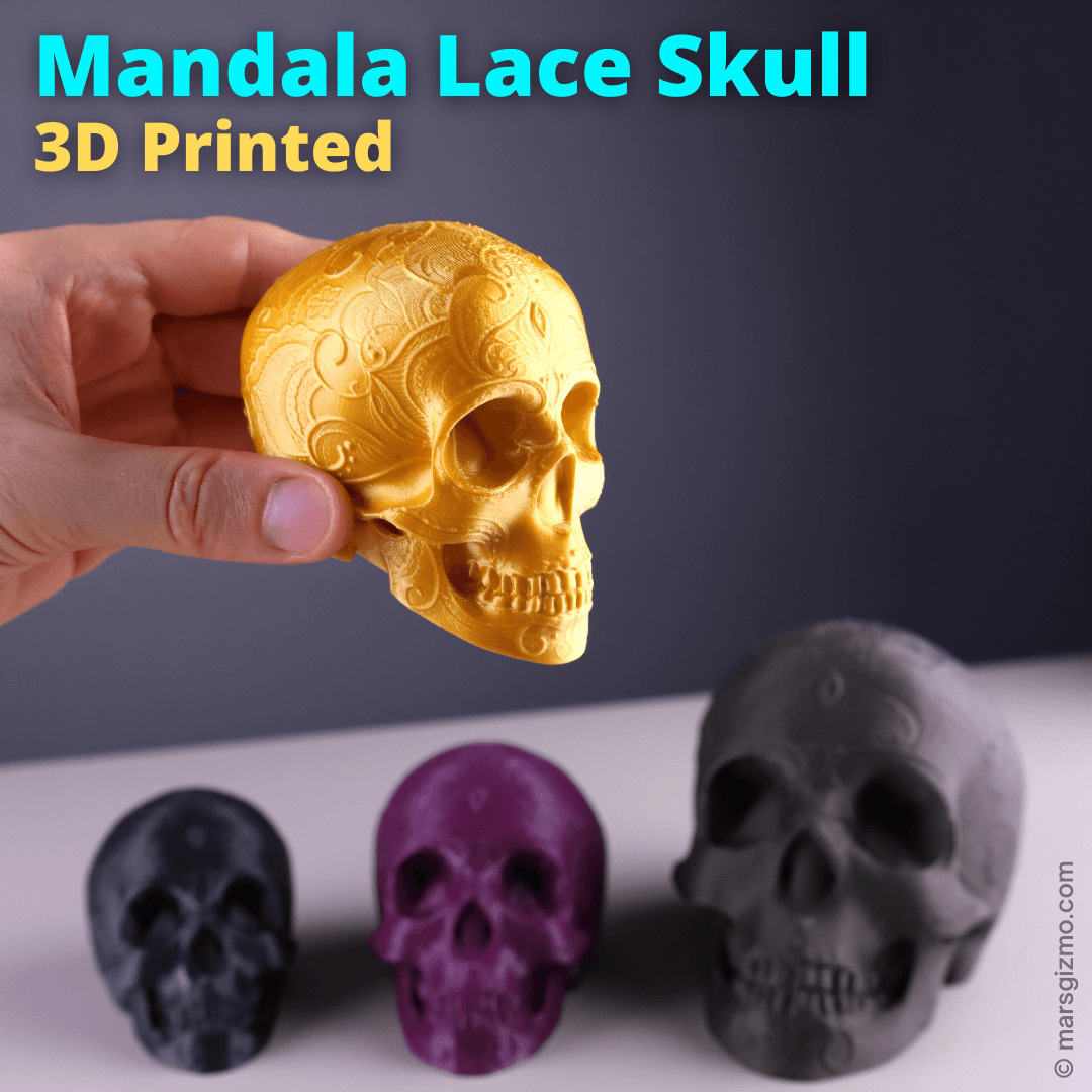 Mandala Lace Skull - Check it in my video:
https://youtu.be/L_d8HovLl4k

My website: https://www.marsgizmo.com - 3d model