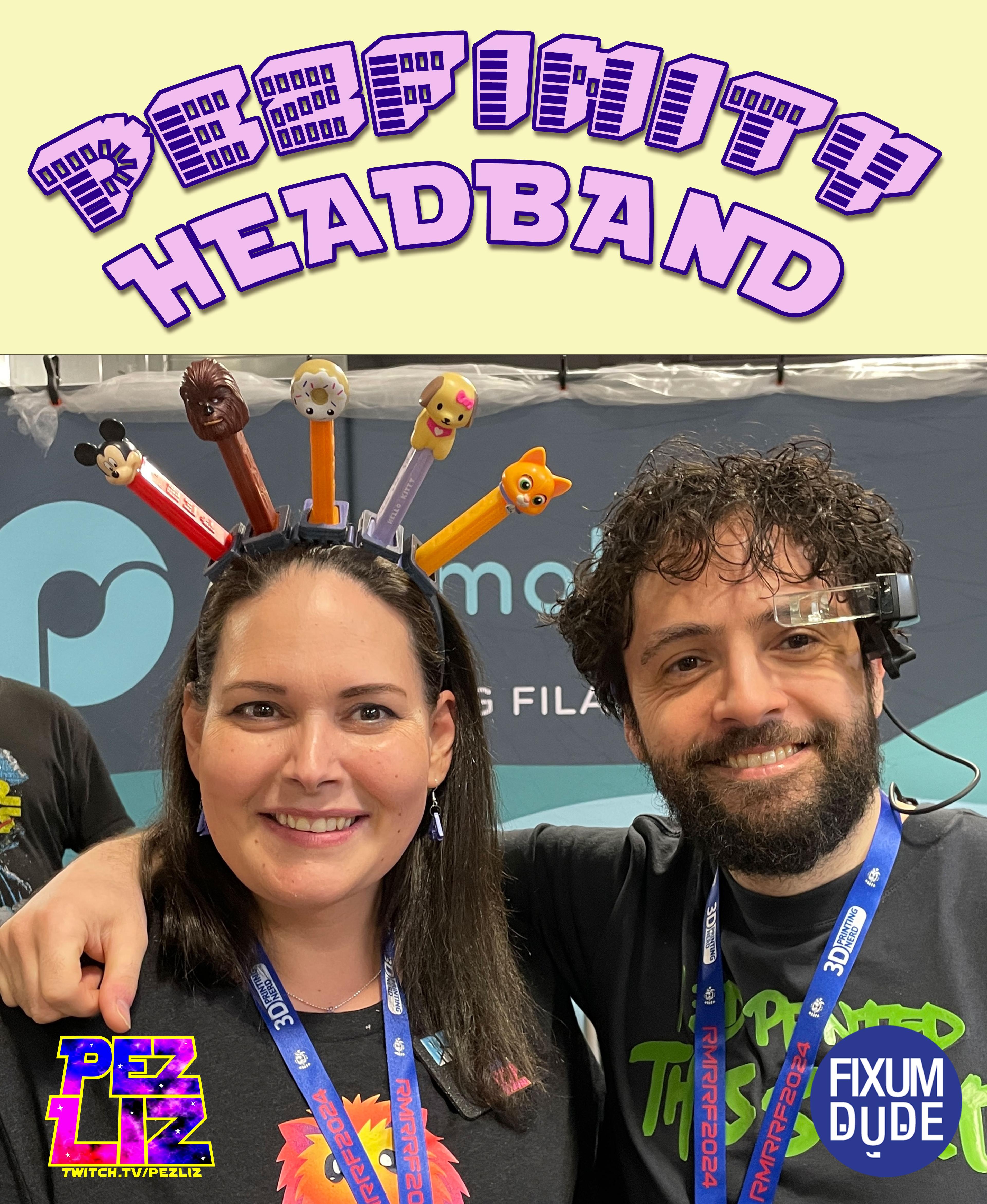 PezFinity Headband 3d model