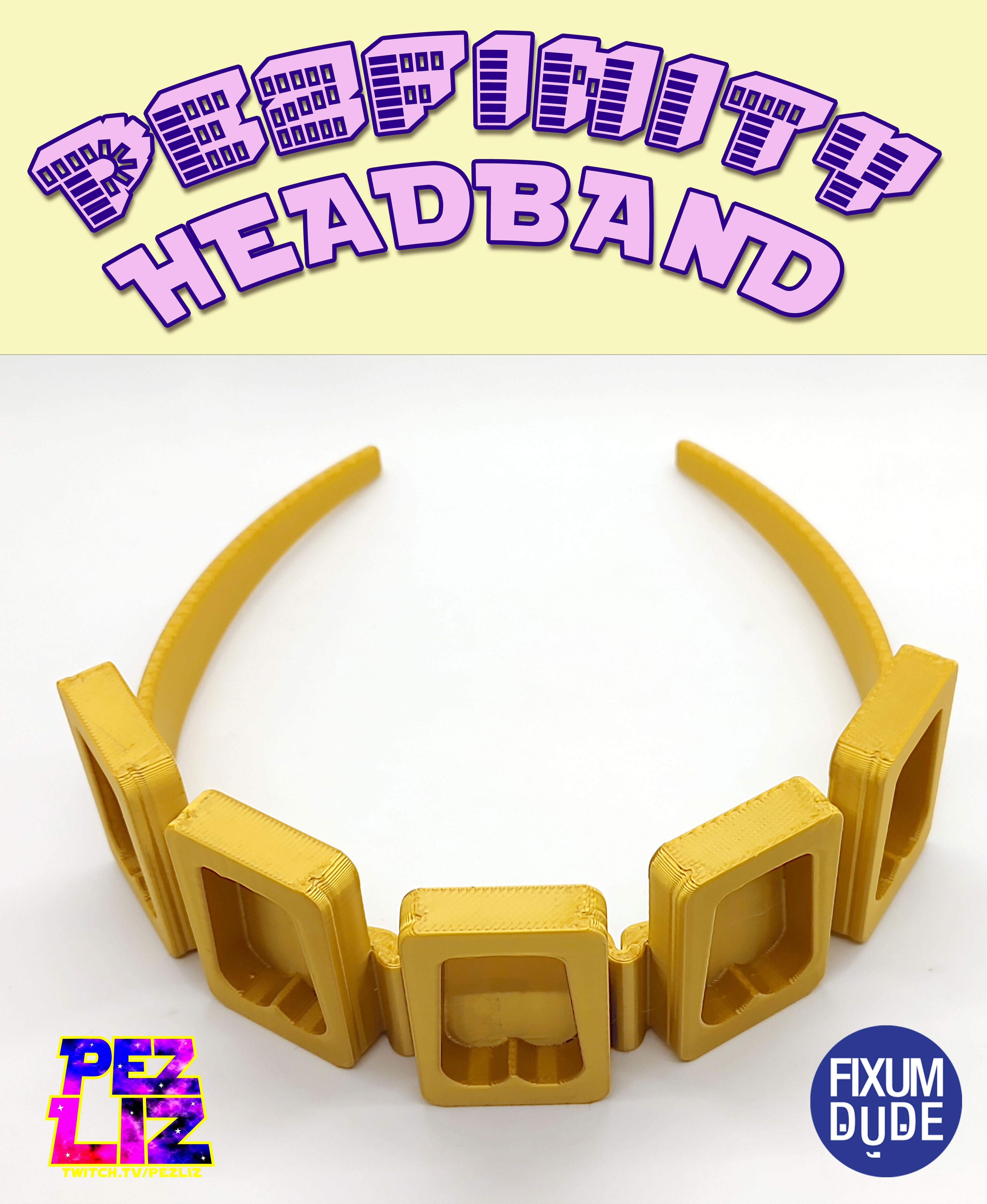 PezFinity Headband 3d model