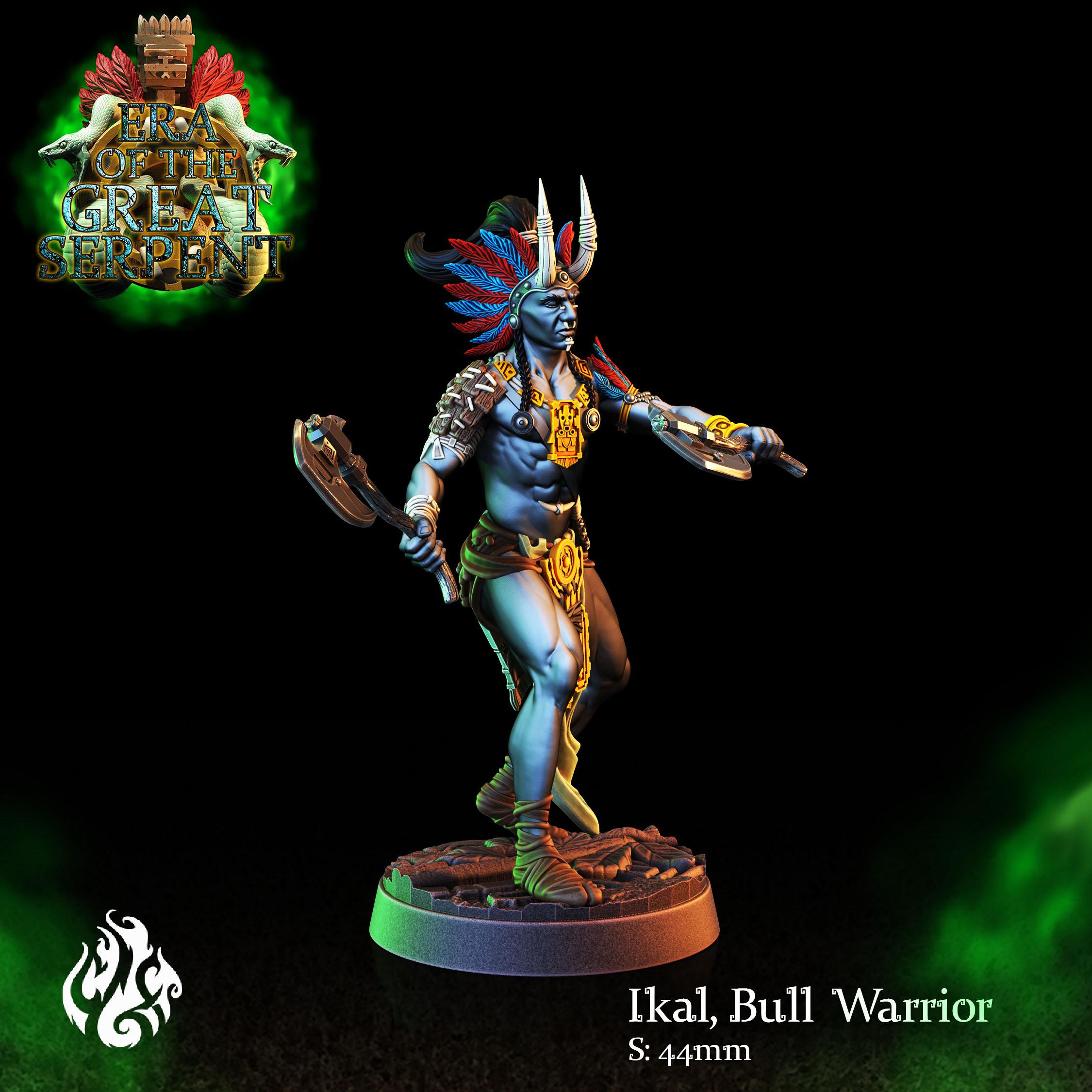 Ikal, Bull Warrior 3d model