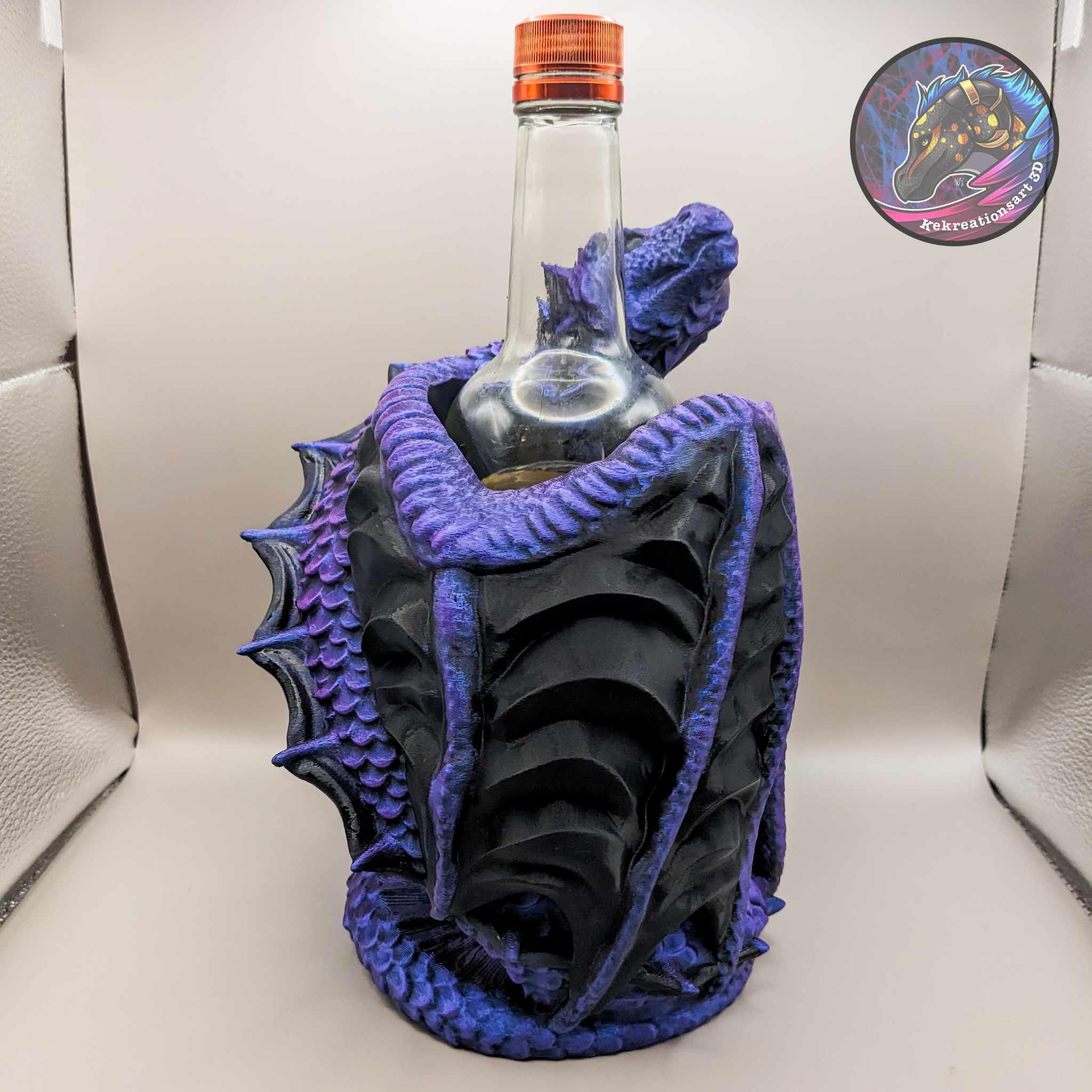 Dragon Wine Bottle Holder 3d model
