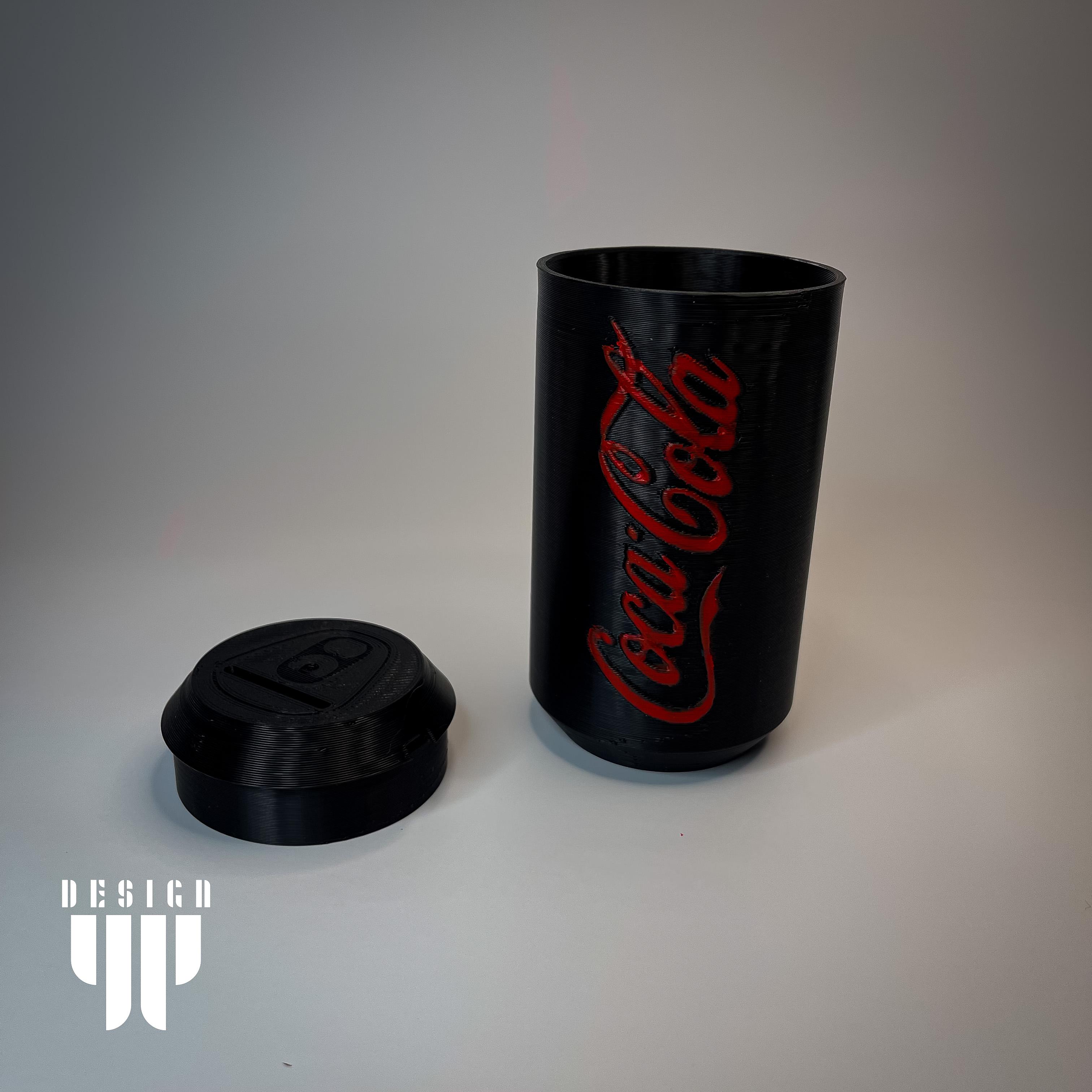 Soda Can Piggy Bank 3d model