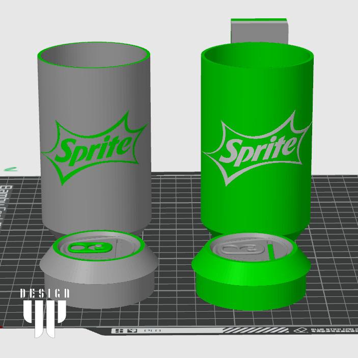 Soda Can Piggy Bank 3d model