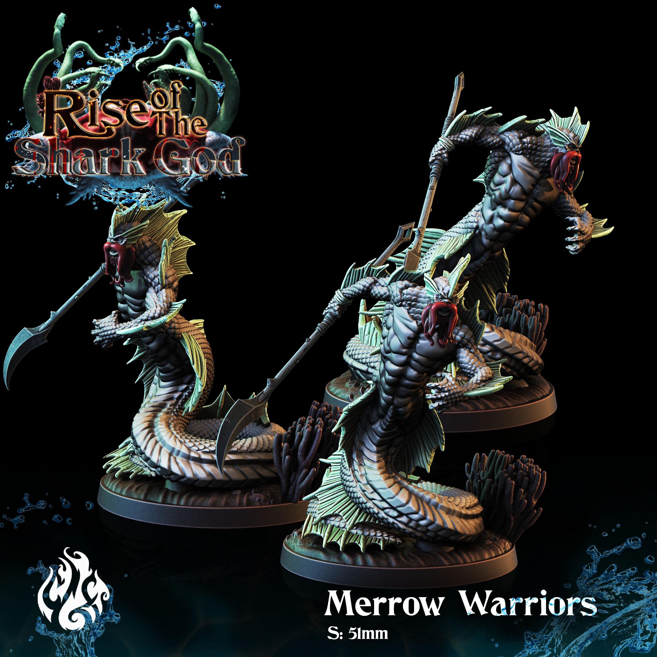 Merrow Warriors 3d model