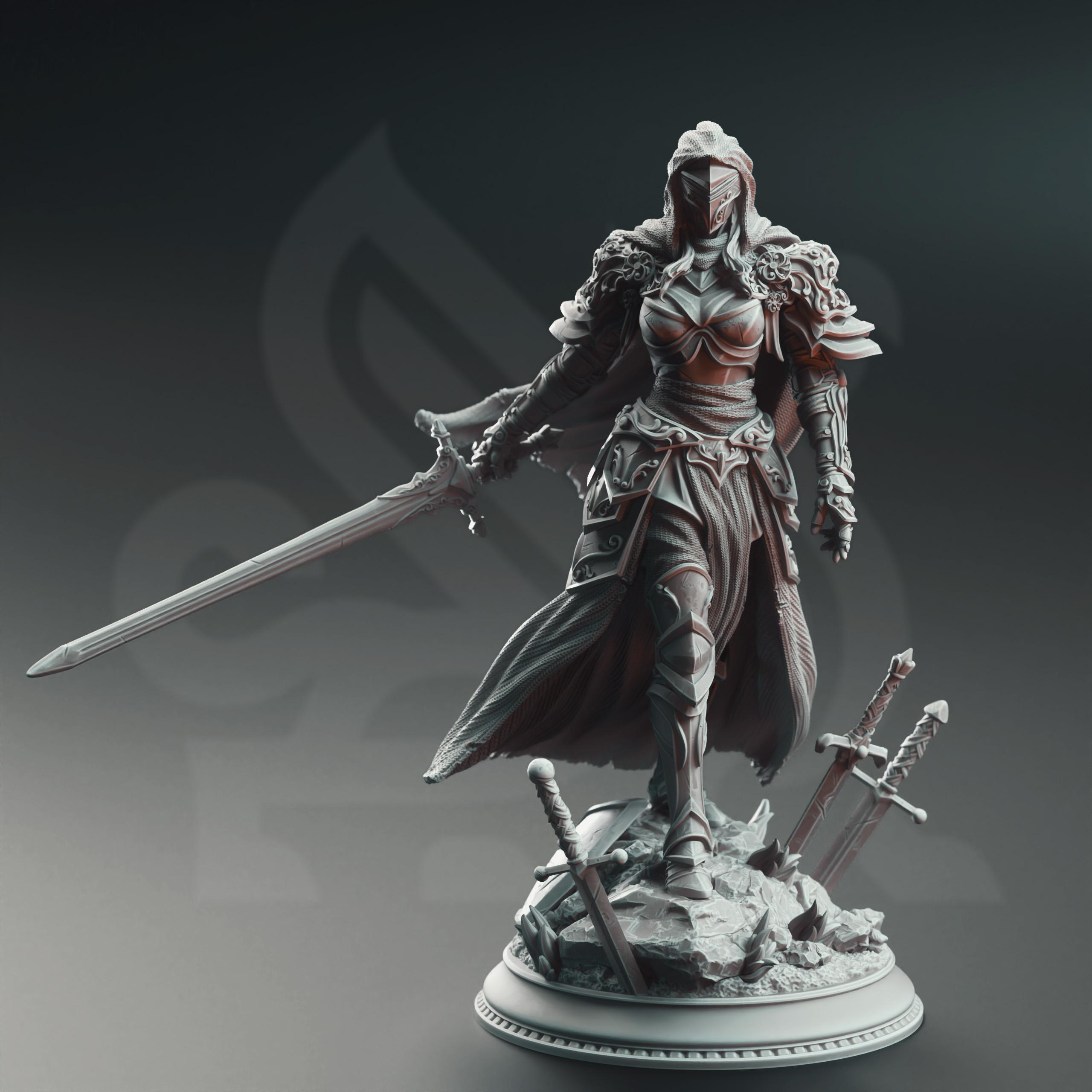 Commander Knight - Lydia the Merciless 3d model