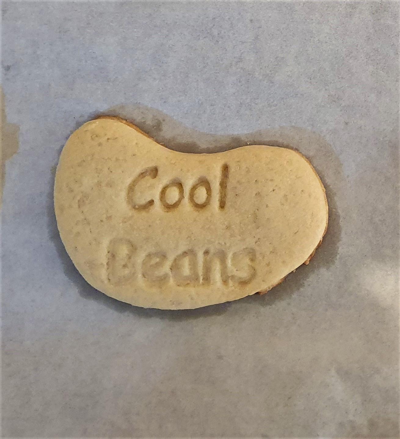 Cool Beans Cookie Cutter 3d model