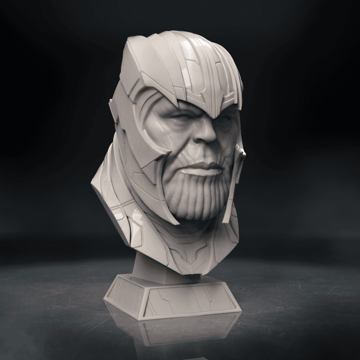 Thanos Head (Pre 3d model