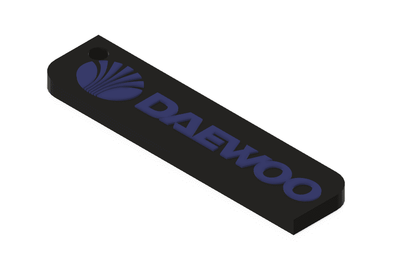 Keychain: Daewoo I 3d model