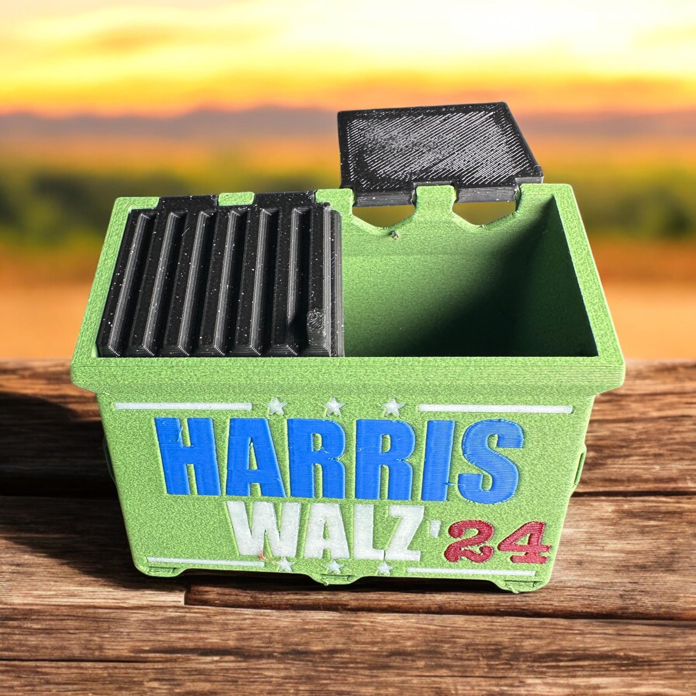 Kamala Harris Campaign, Gag, Ballot box, funny, meme, election, trump 3d model