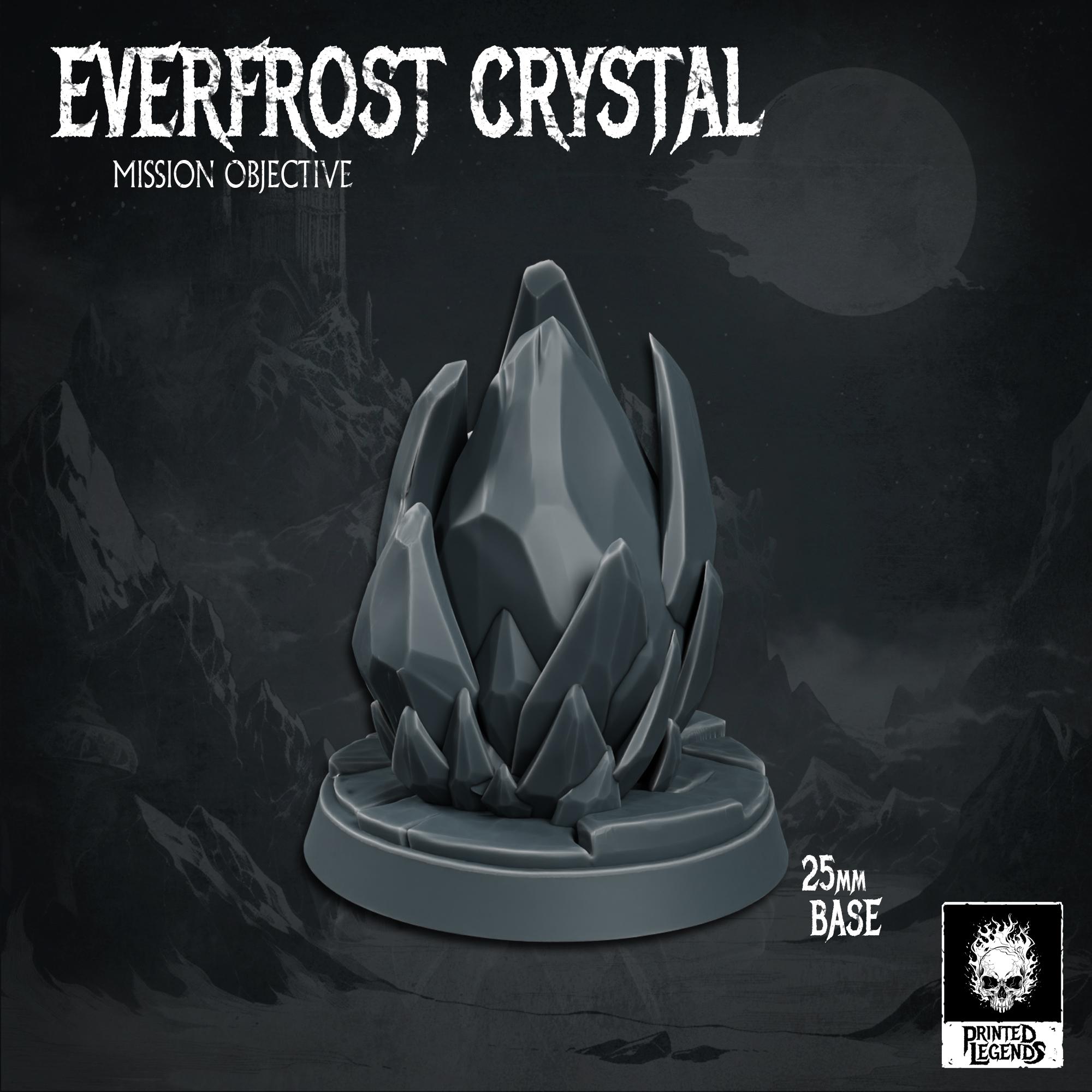 Everfrost Crystal (25mm Base) 3d model