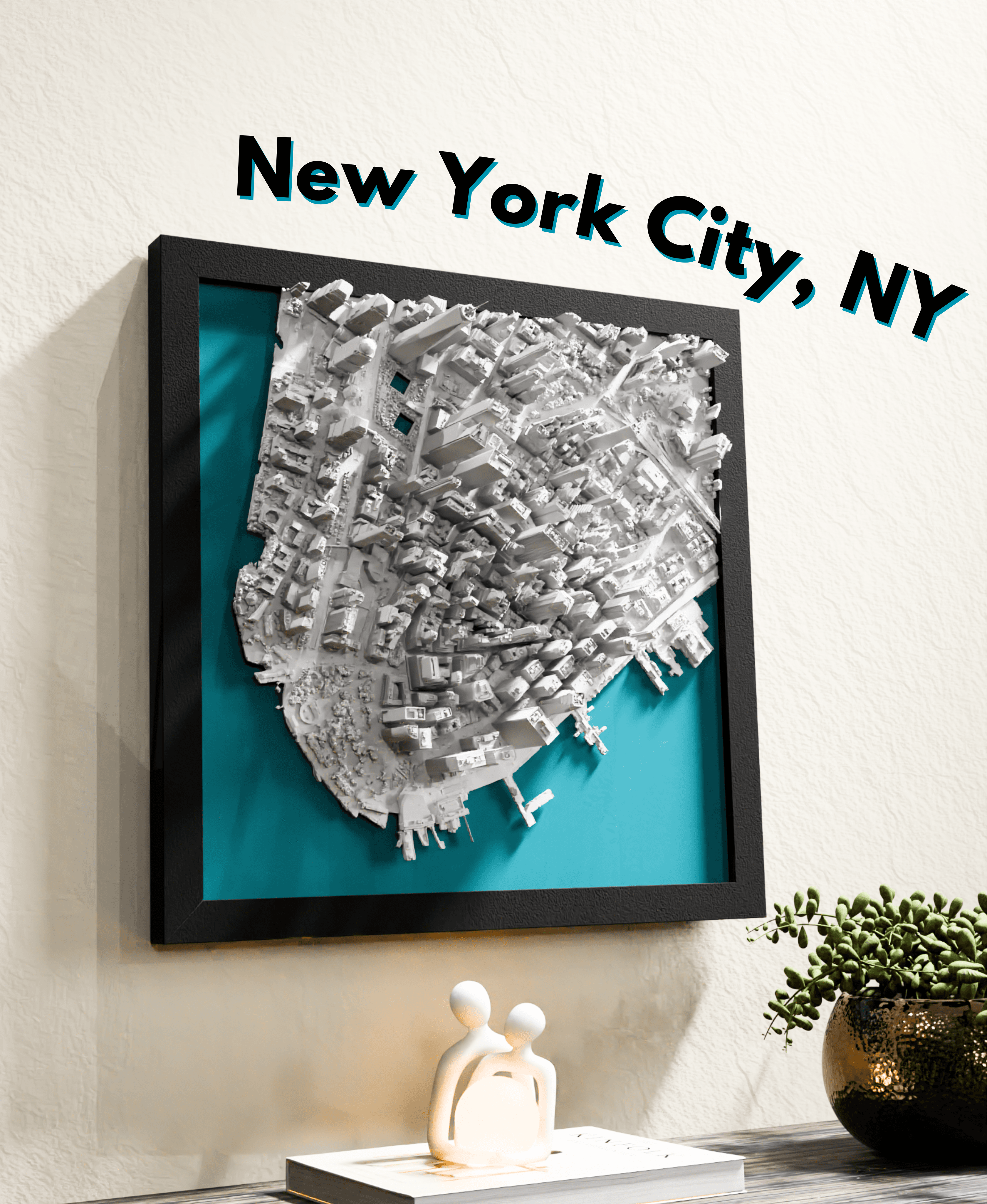 New York City - Lower Manhattan, NY_Water.stl 3d model