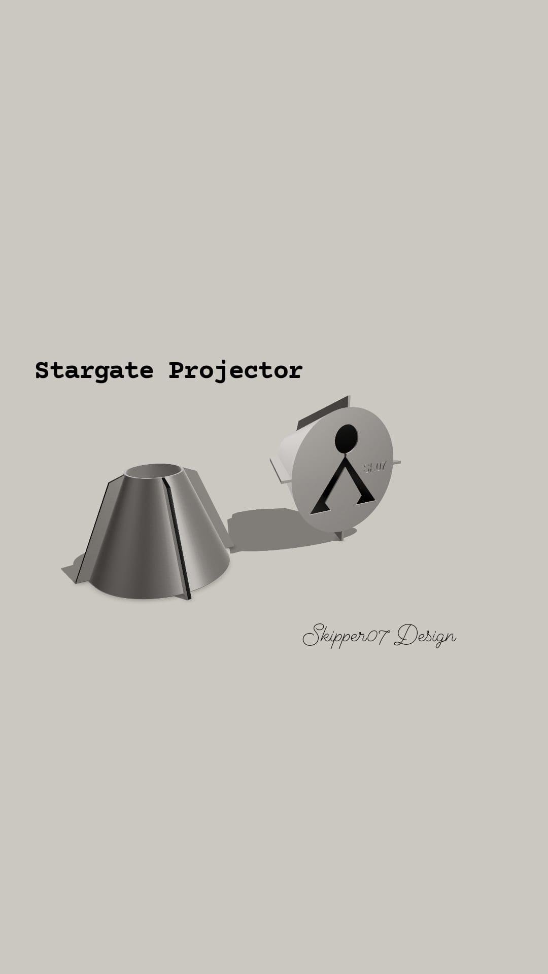 Stargate Projector 7v3.stl 3d model