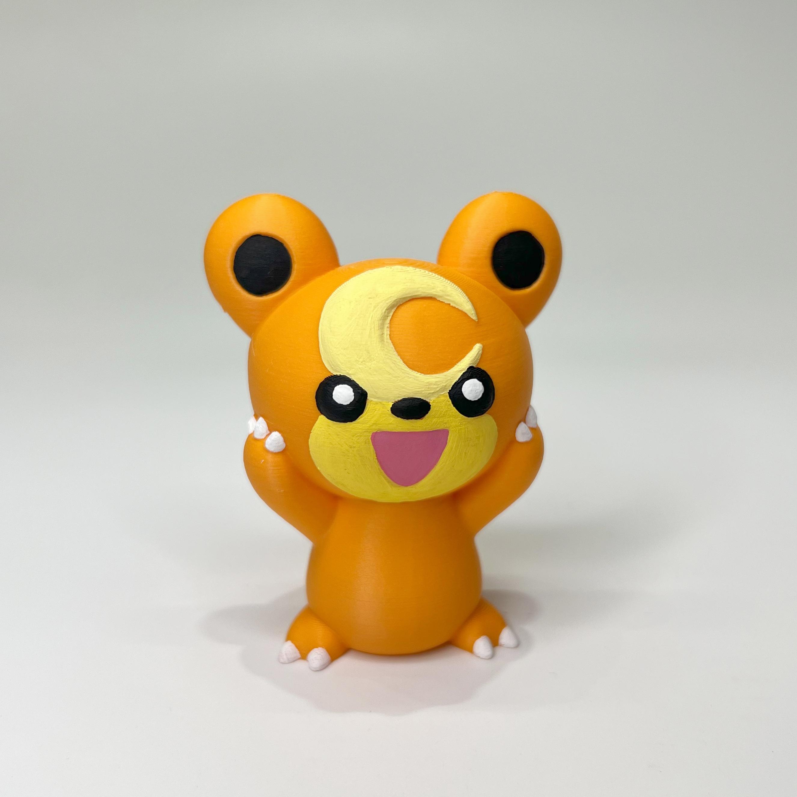 Teddiursa (Easy Print No Supports) 3d model