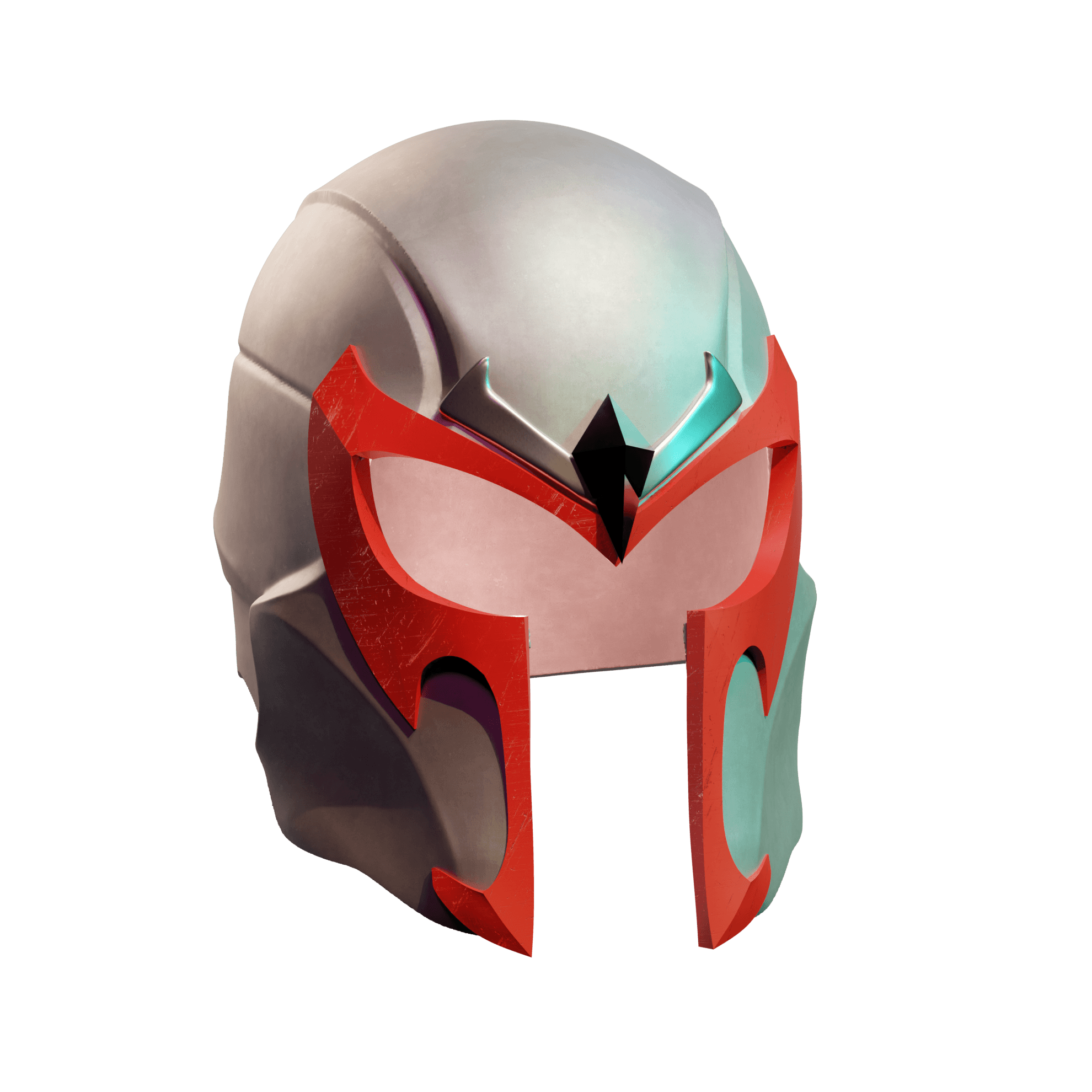 Marvel Rivals Magneto Helmet 3d model
