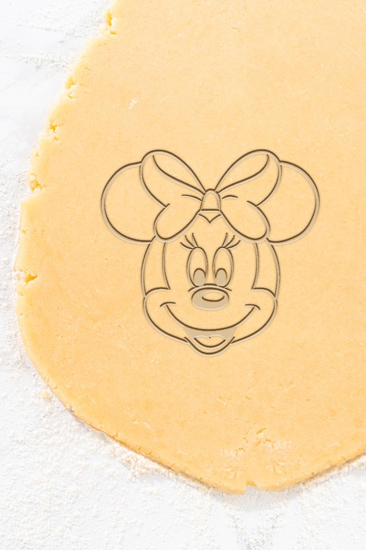 Minnie Cookie Cutter, Biscuit Cutter 3d model