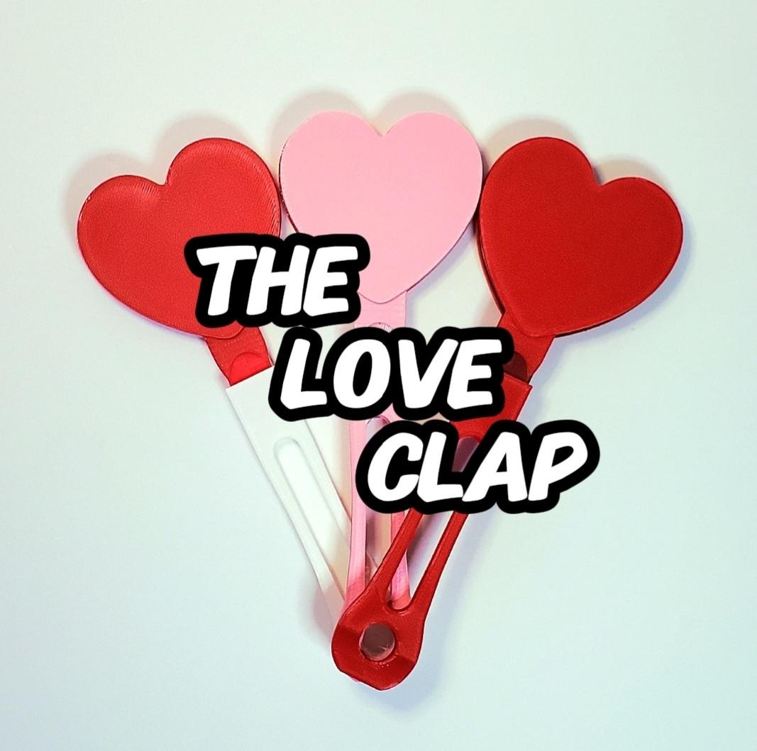 'The Love Clap' Fun Heart 3d model