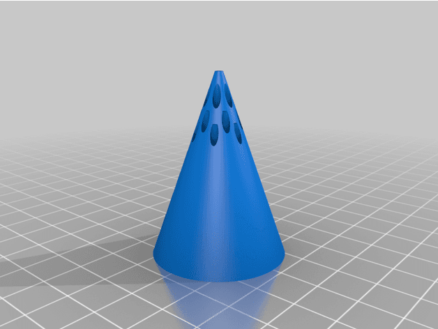 Filament Explosion Part Hat and Place Marker 3d model