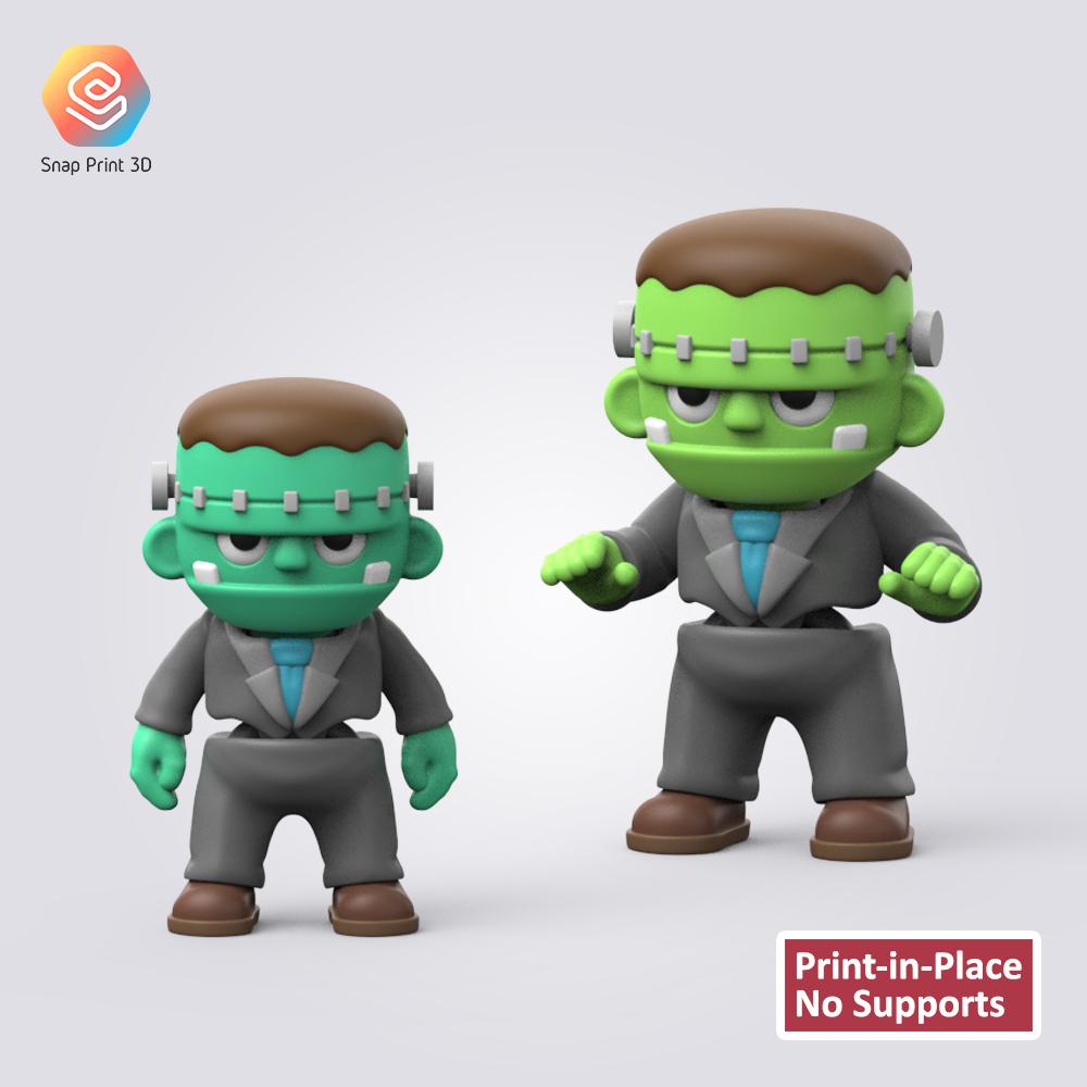 Halloween Flexi Frankenstein 3d model