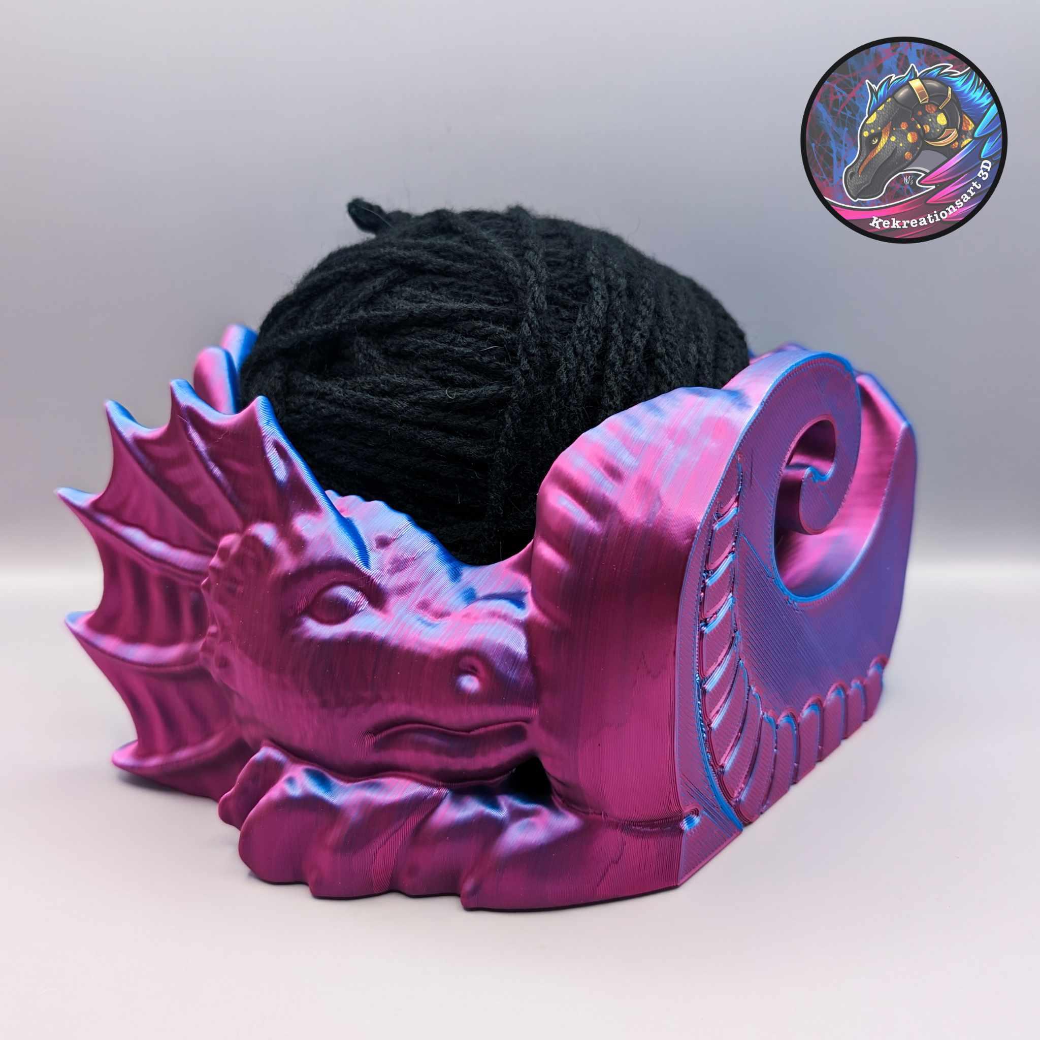 Dragon Yarn Bowl 3d model