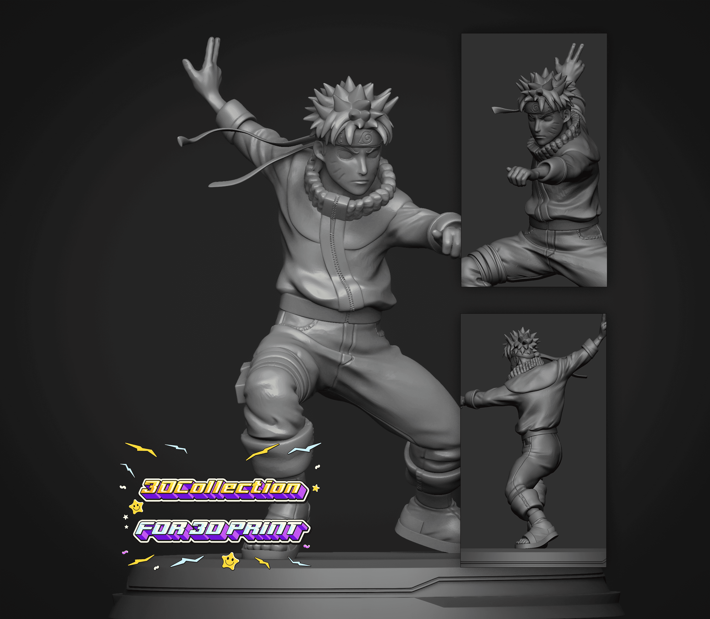 Naruto Figure  3d model