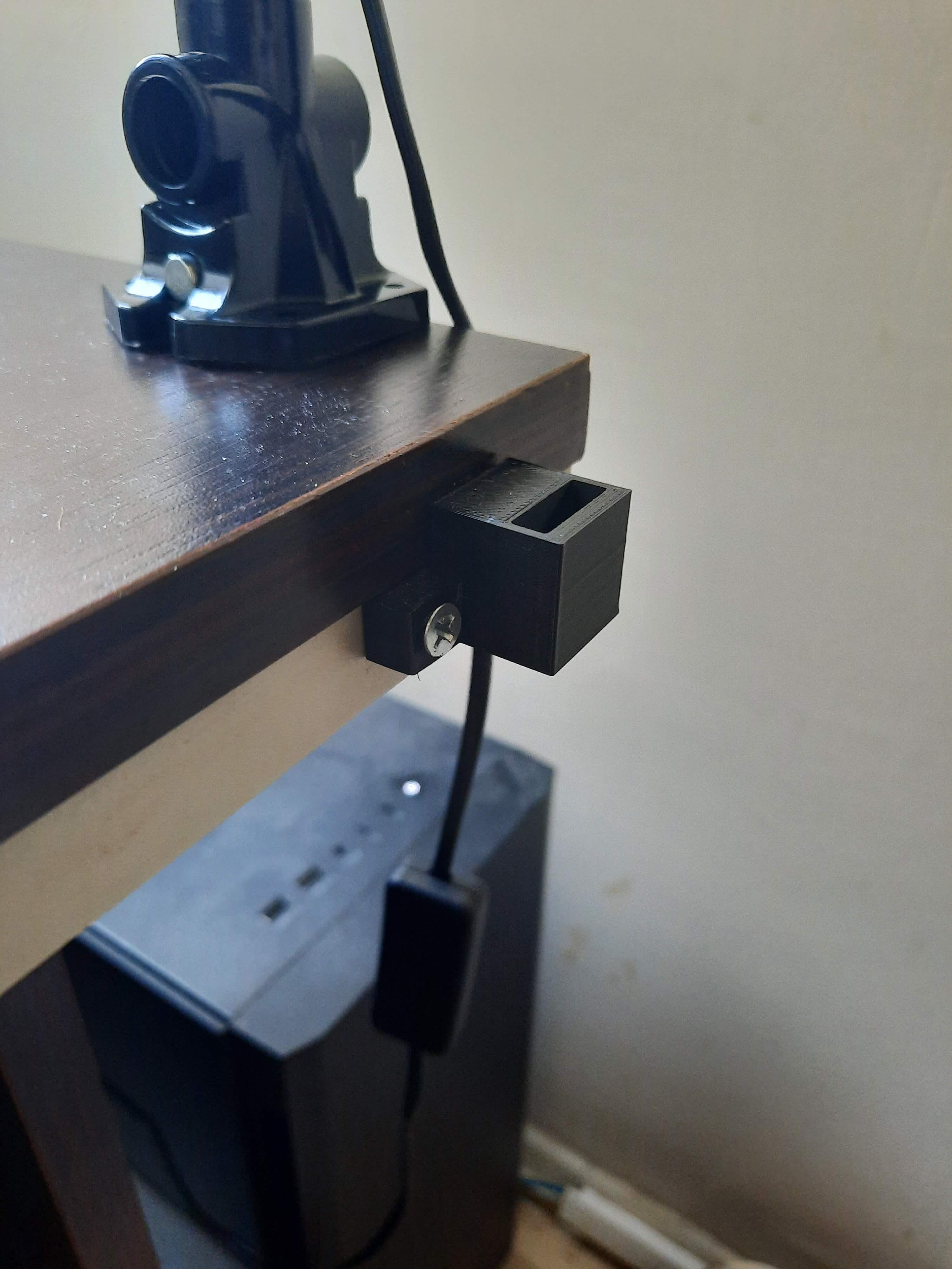 Simple Caliper Desk Mount 3d model