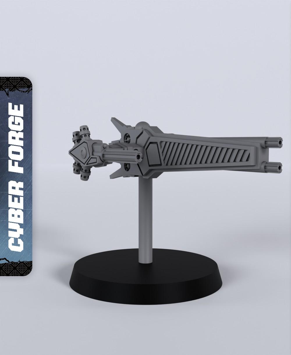 Lancer - With Free Cyberpunk Warhammer - 40k Sci-Fi Gift Ideas for RPG and Wargamers 3d model