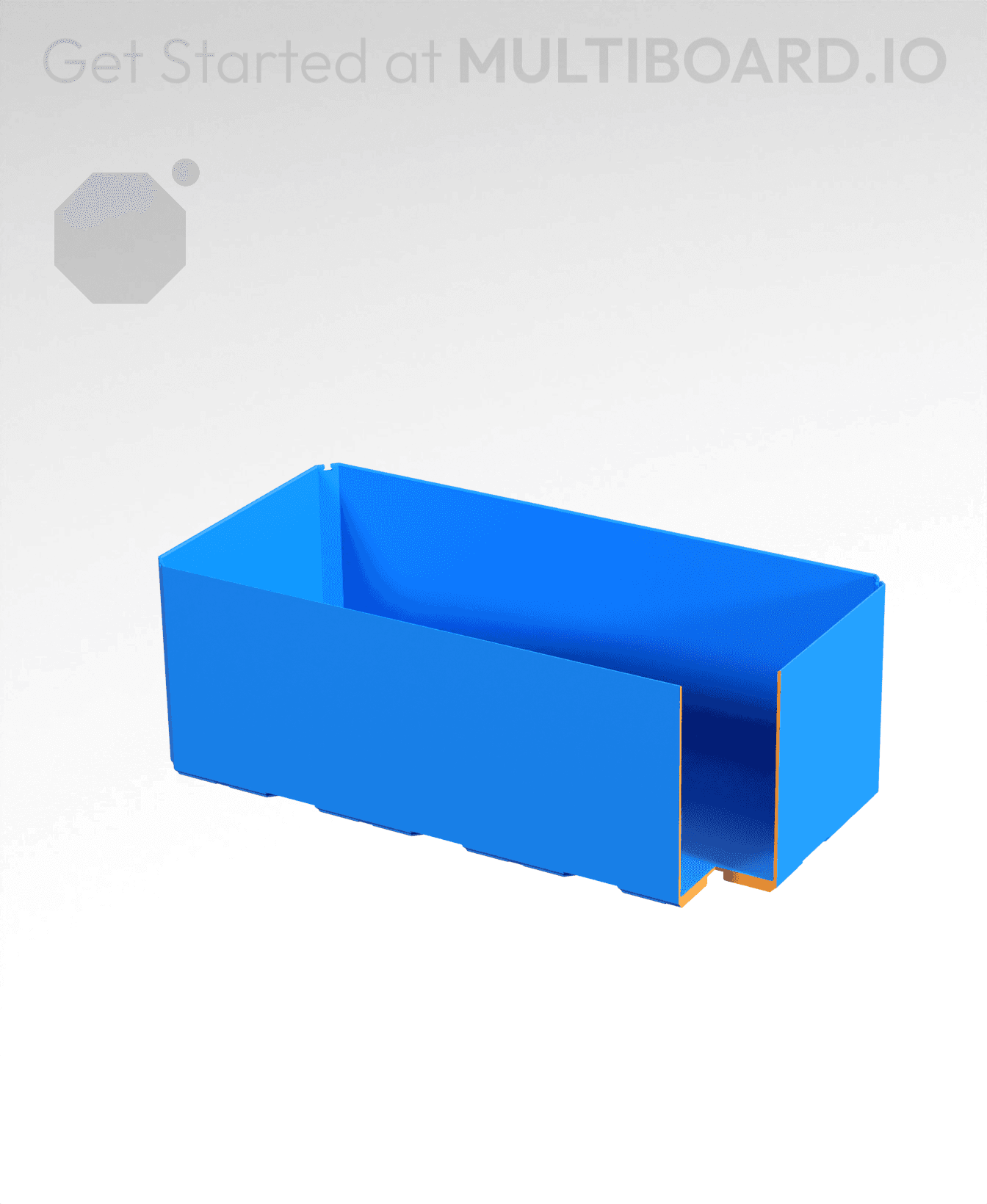 4x2x1.5 - Bin - Multibin Insert 3d model