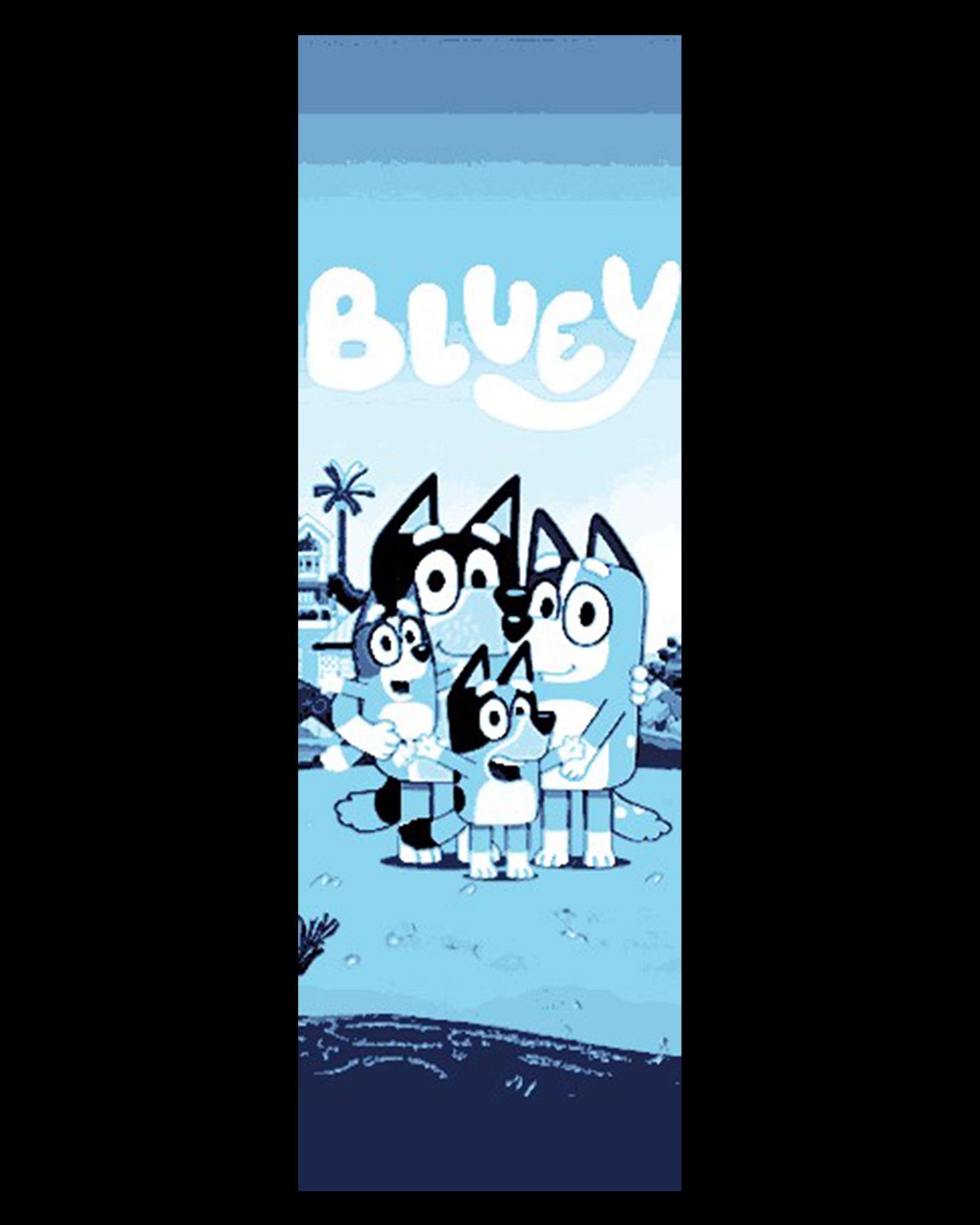 Fan Art of Bluey that fun little Dog and Friends - Set of Bookmarks 3d model