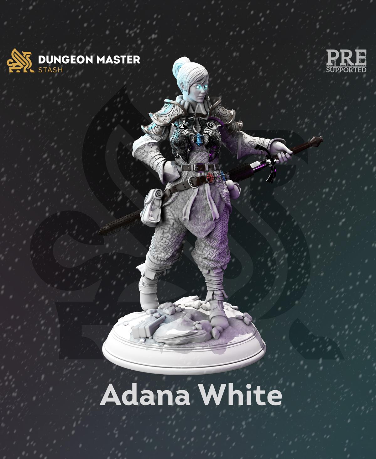 Adana White 3d model