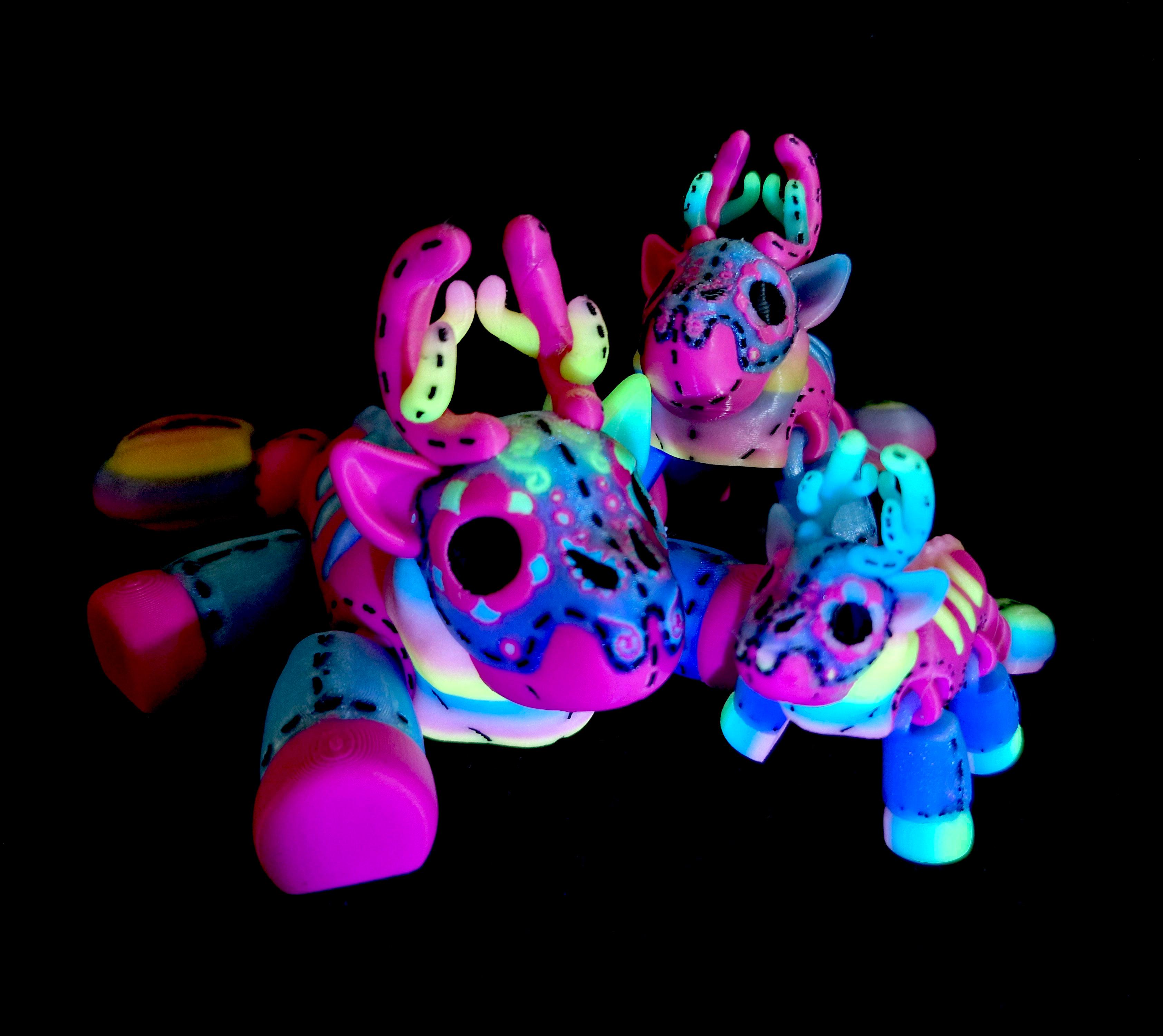 Stuffed Sugarskull Wendigo *Commercial Version* 3d model