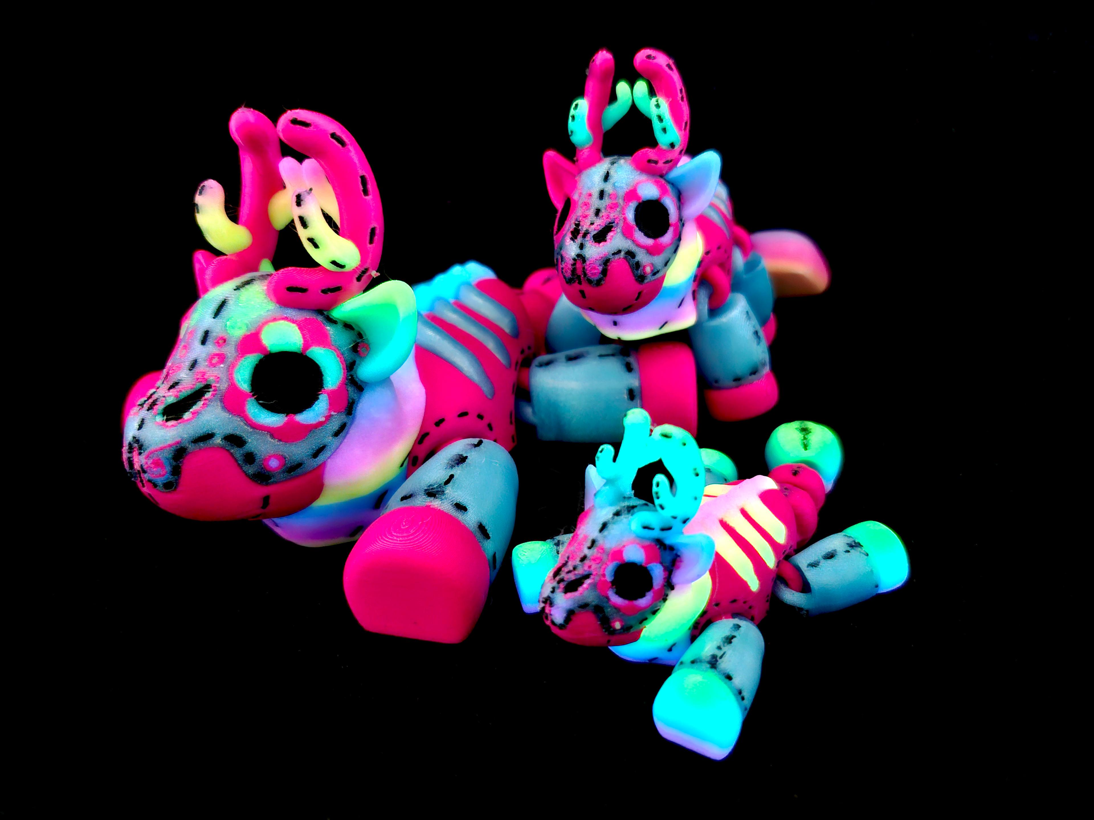 Stuffed Sugarskull Wendigo *Commercial Version* 3d model