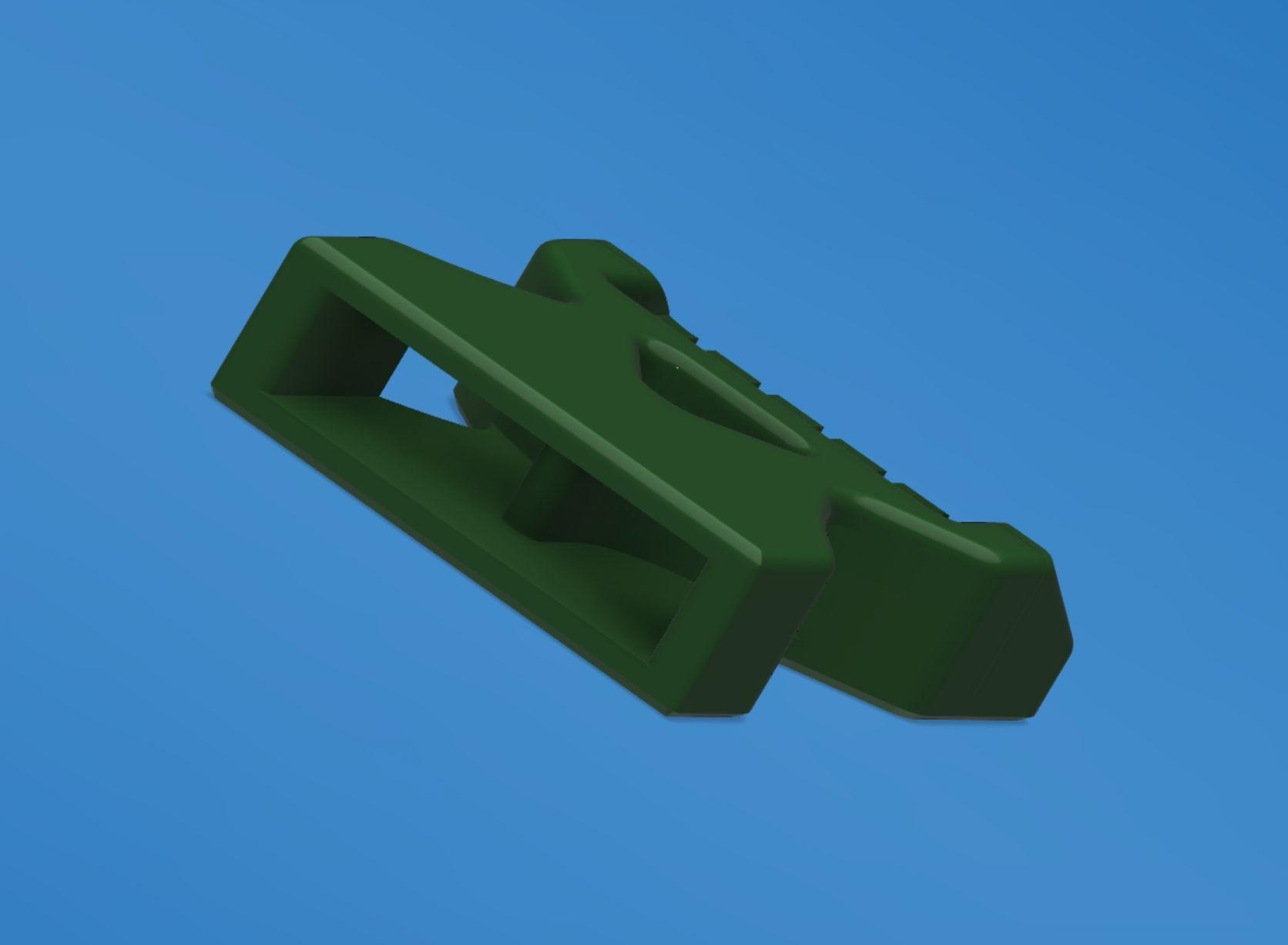 Simple Buckle Clip 3d model