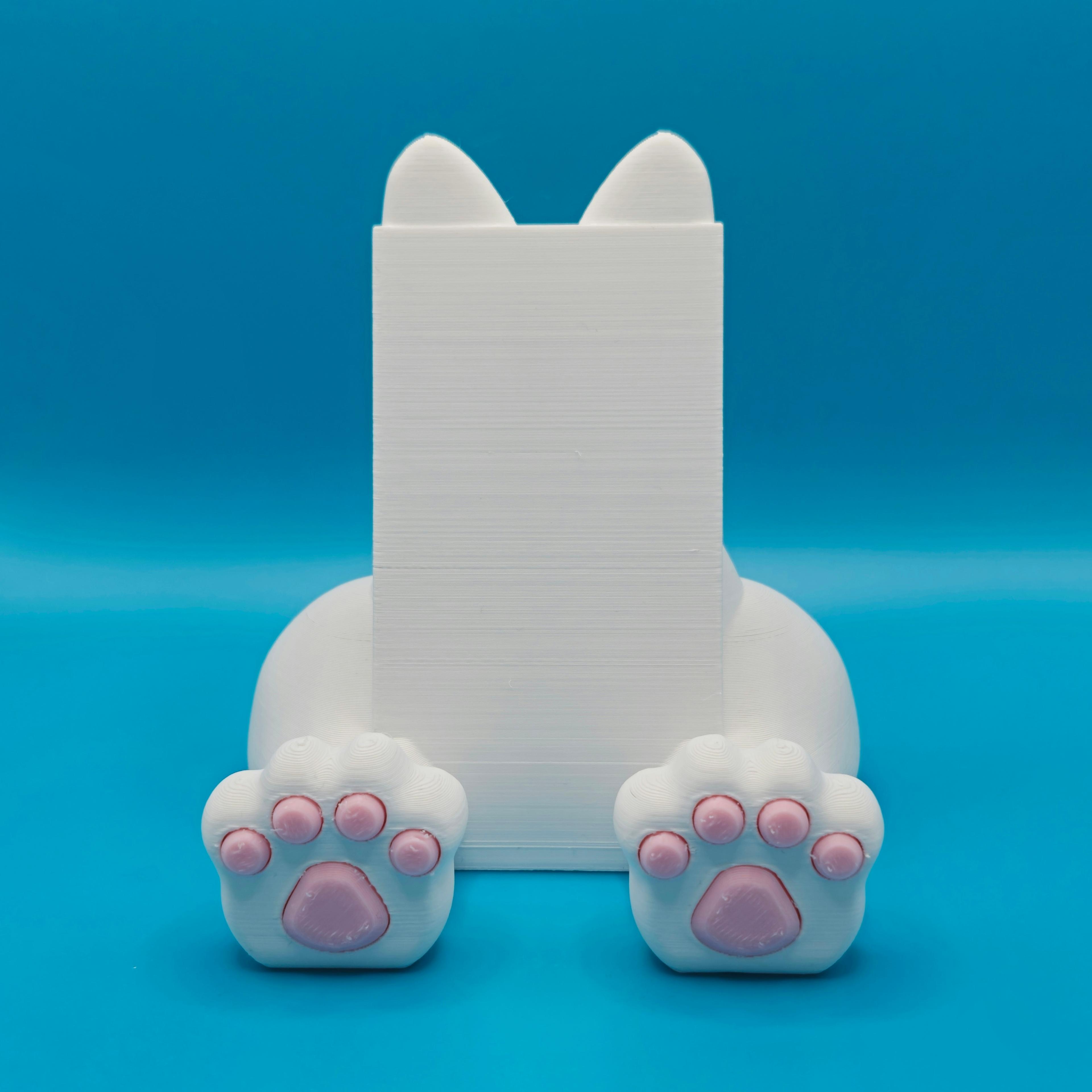 Cat Feet Phone Holder - Commercial 3d model