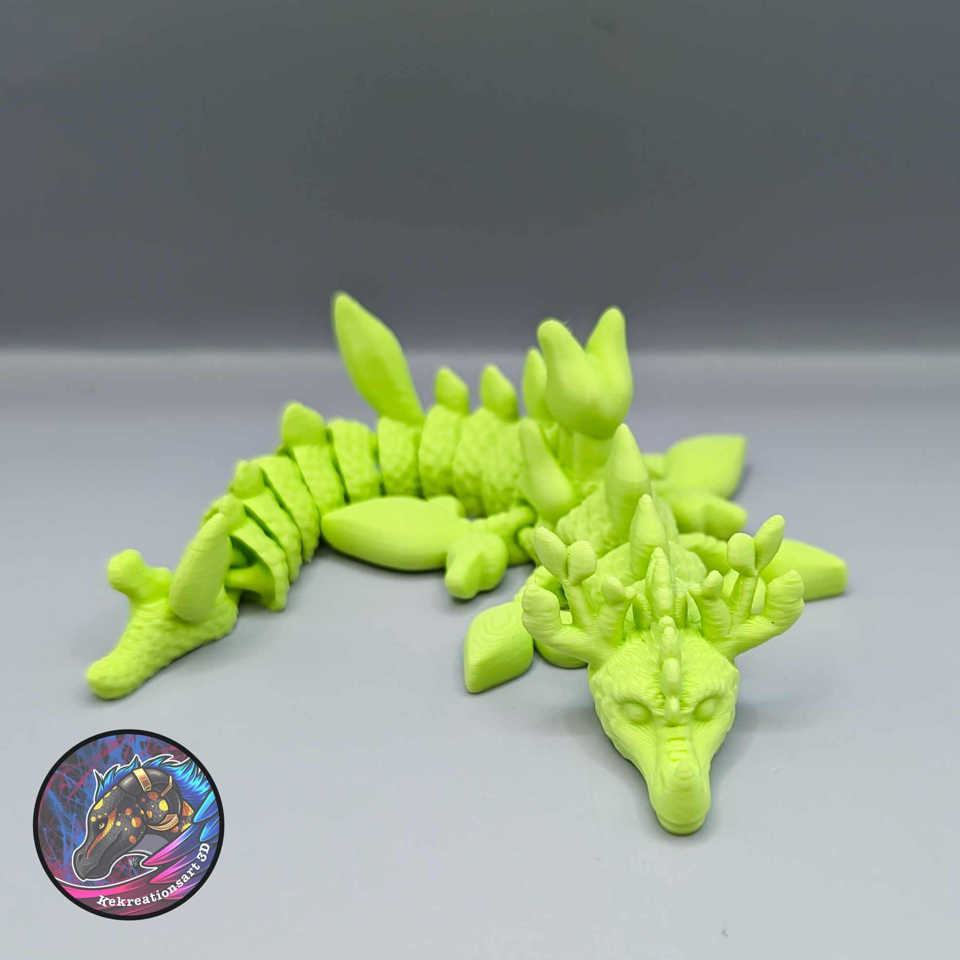 Baby Flexi Leafy Sea Dragon Keychain 3d model